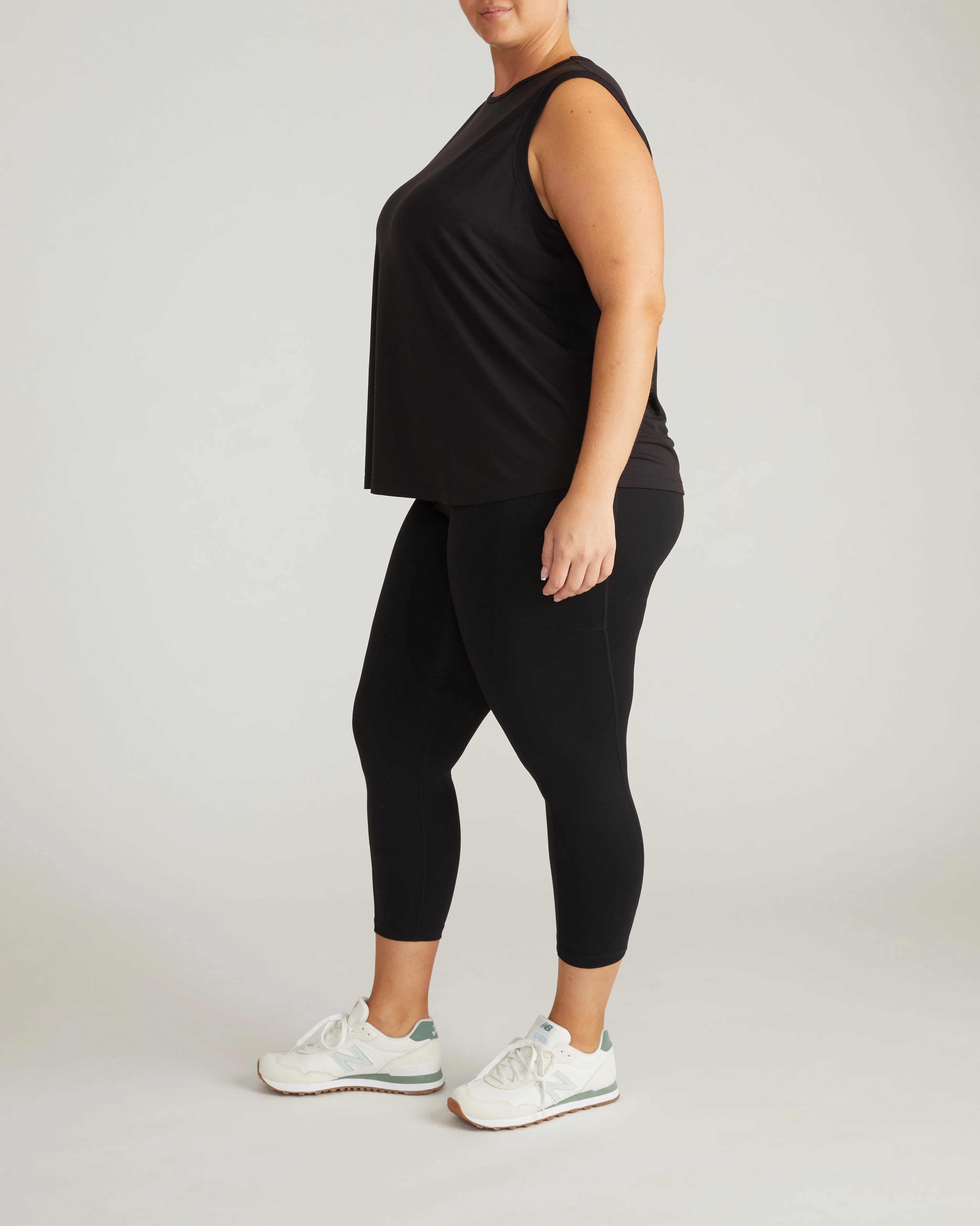 Mia Movement Tank - Black - Image 6