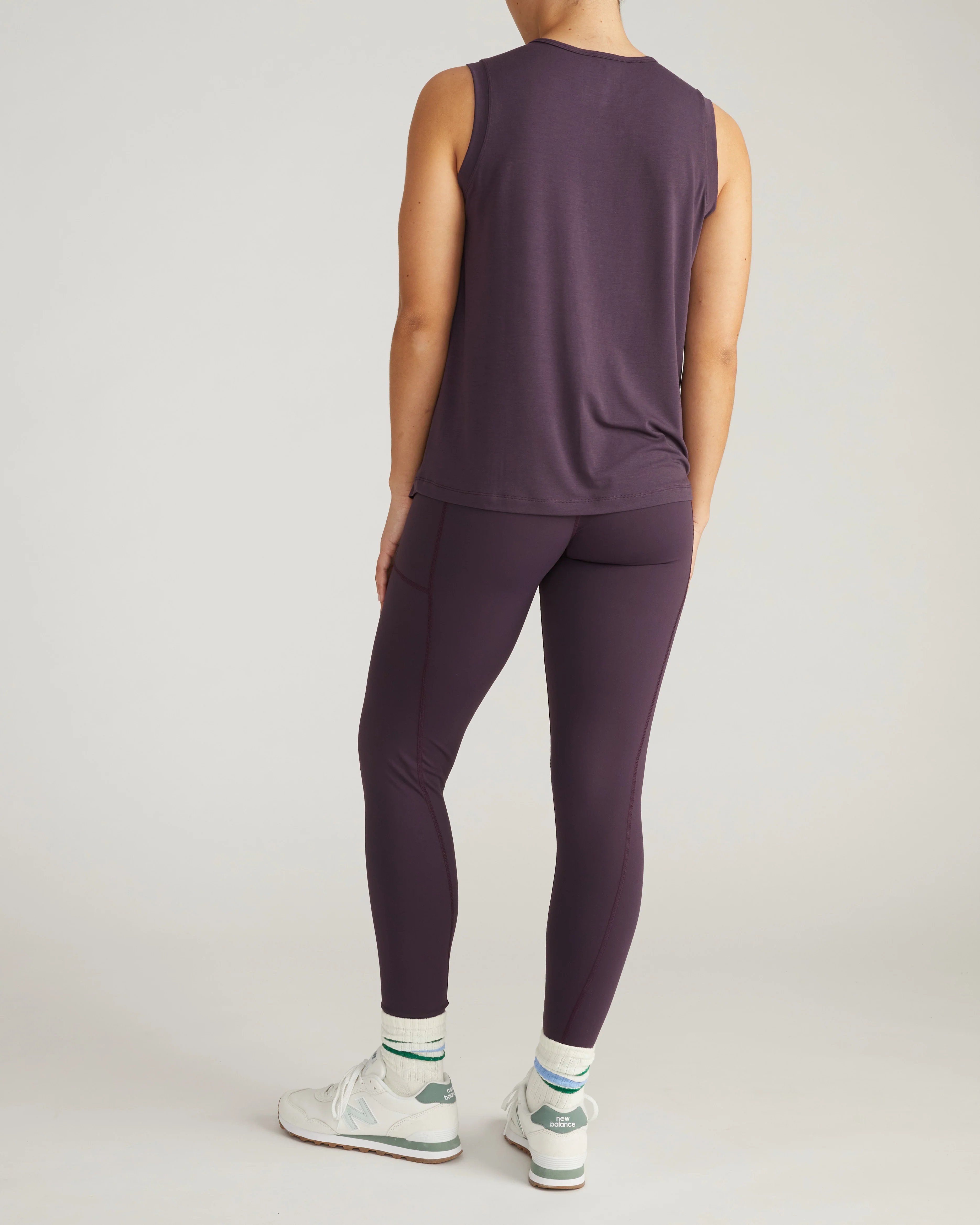 Mia Movement Tank - Purple Jewel - Image 10