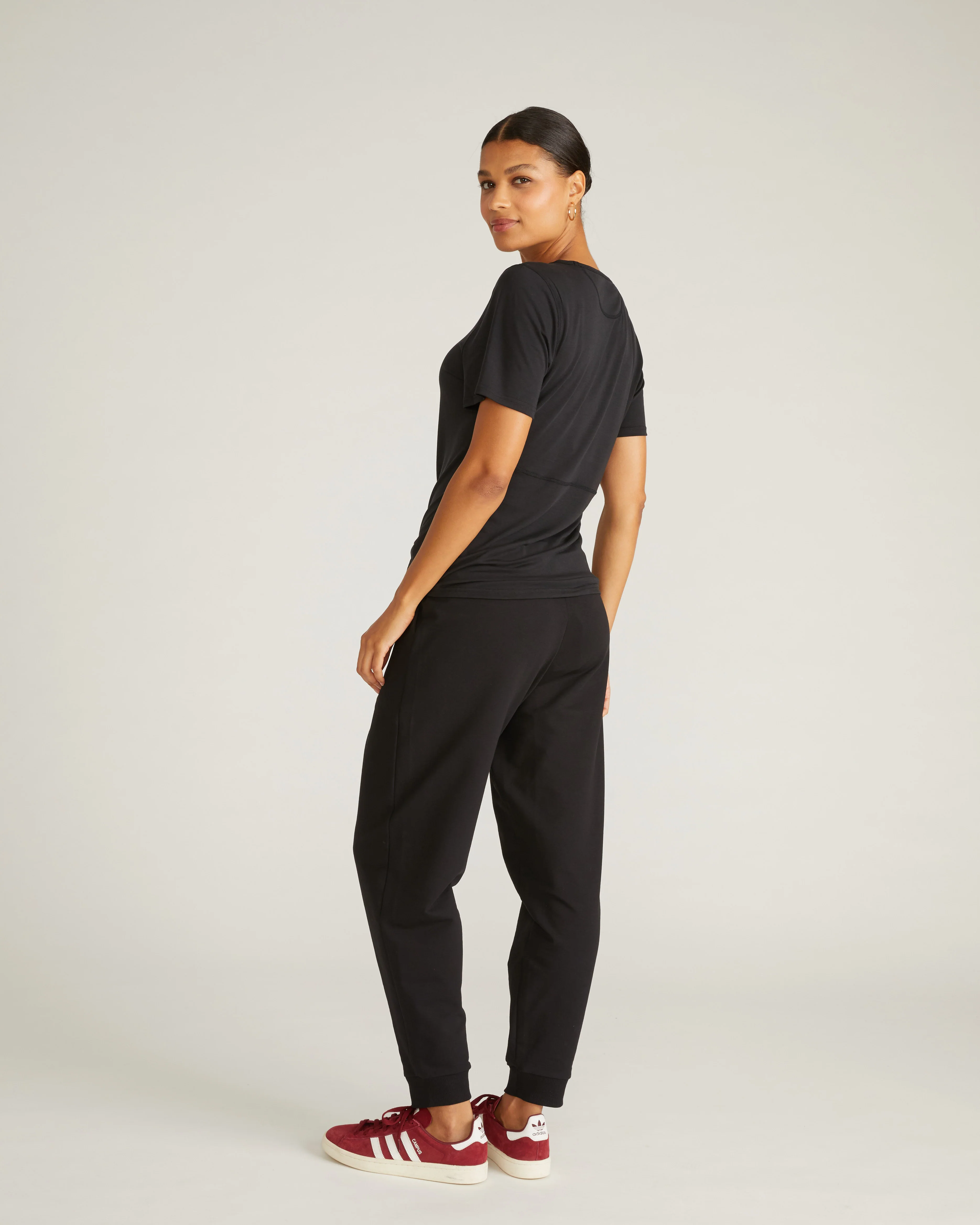 Mia Movement Tee - Black - Image 5