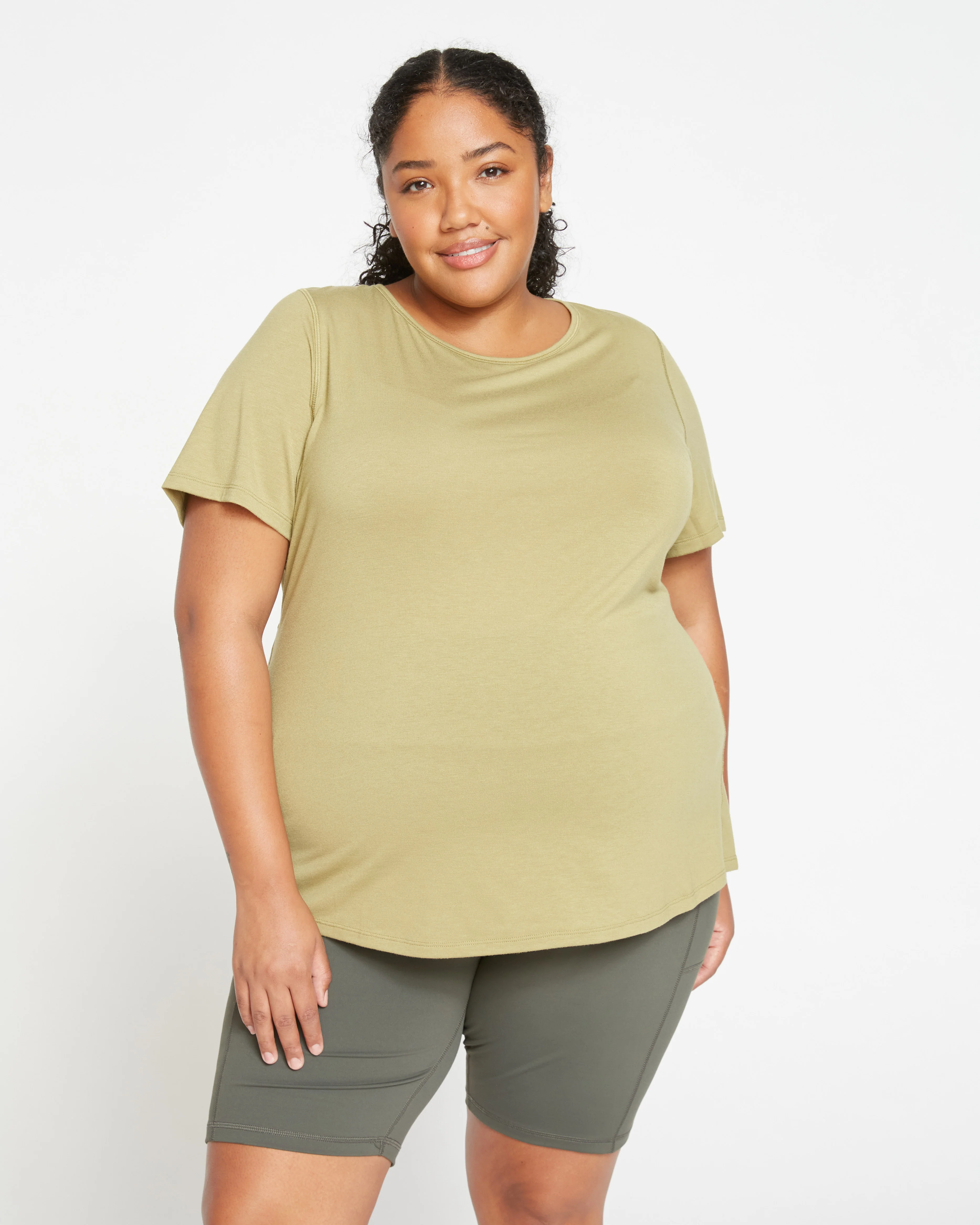 Mia Movement Tee - Caiman - Image 2