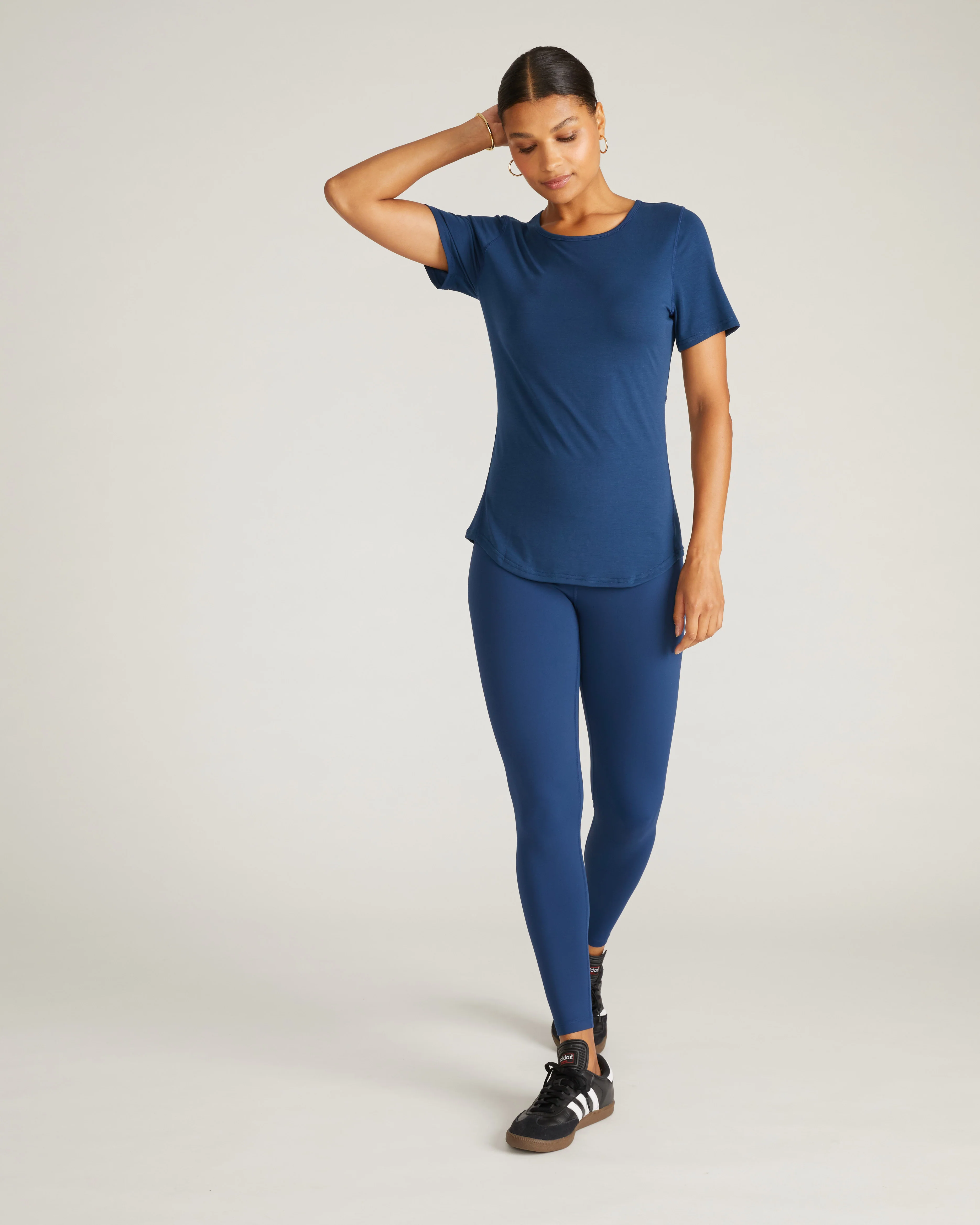Mia Movement Tee - Pageant Blue - Image 3
