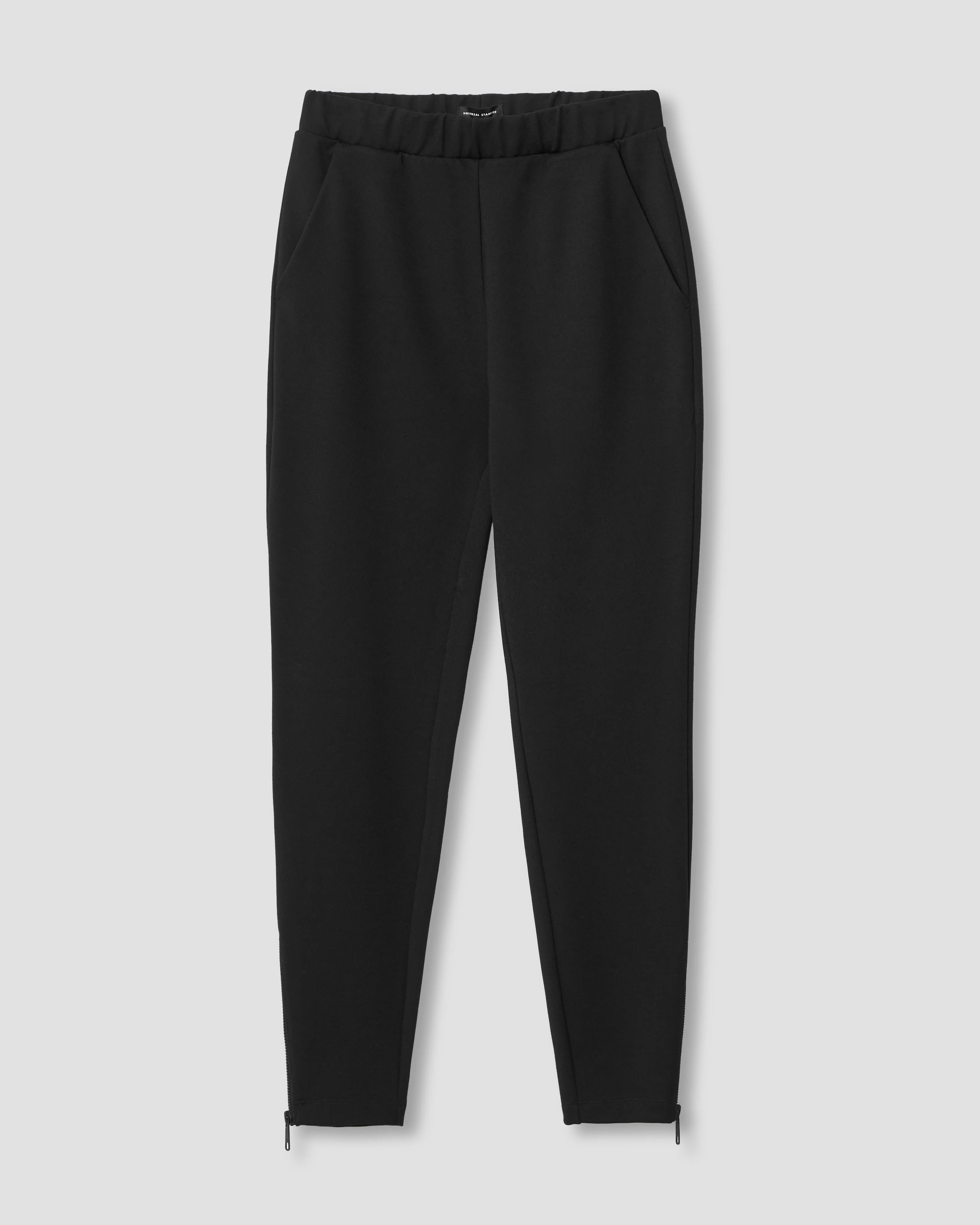 Moro Pocket Signature Ponte Pants - Black - Image 3