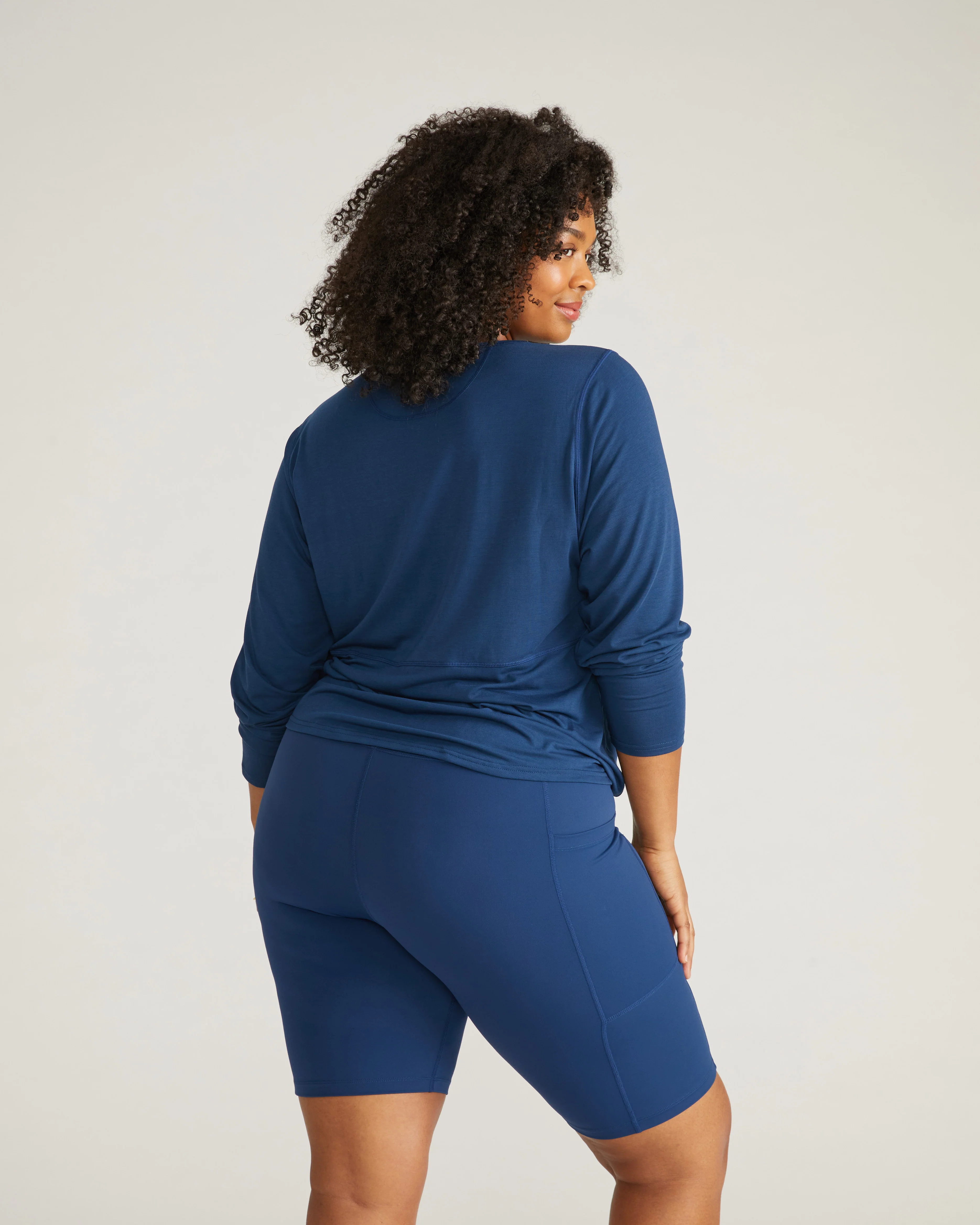 Next-to-Naked Bike Shorts - Pageant Blue - Image 3