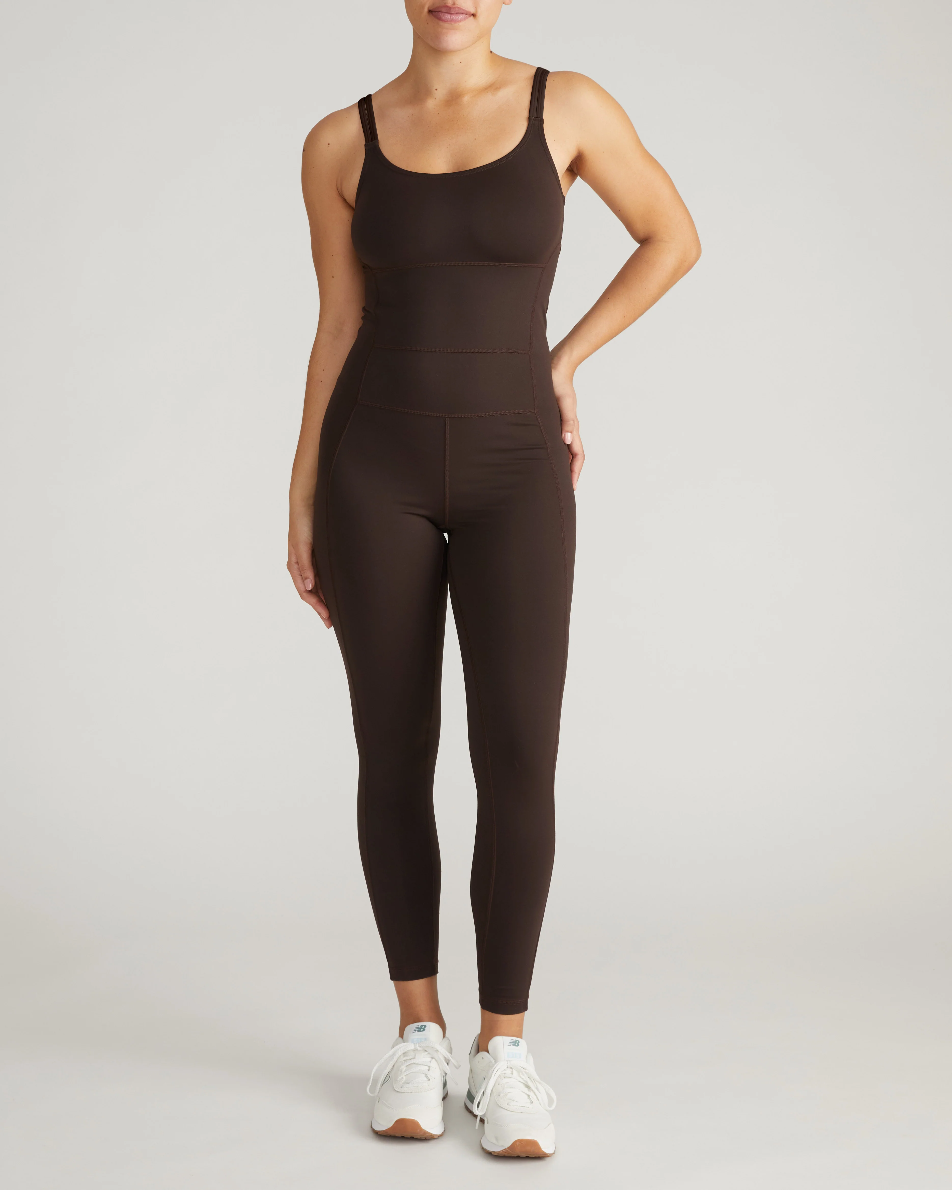 Next-to-Naked Bodysuit - Deep Brown - Image 6