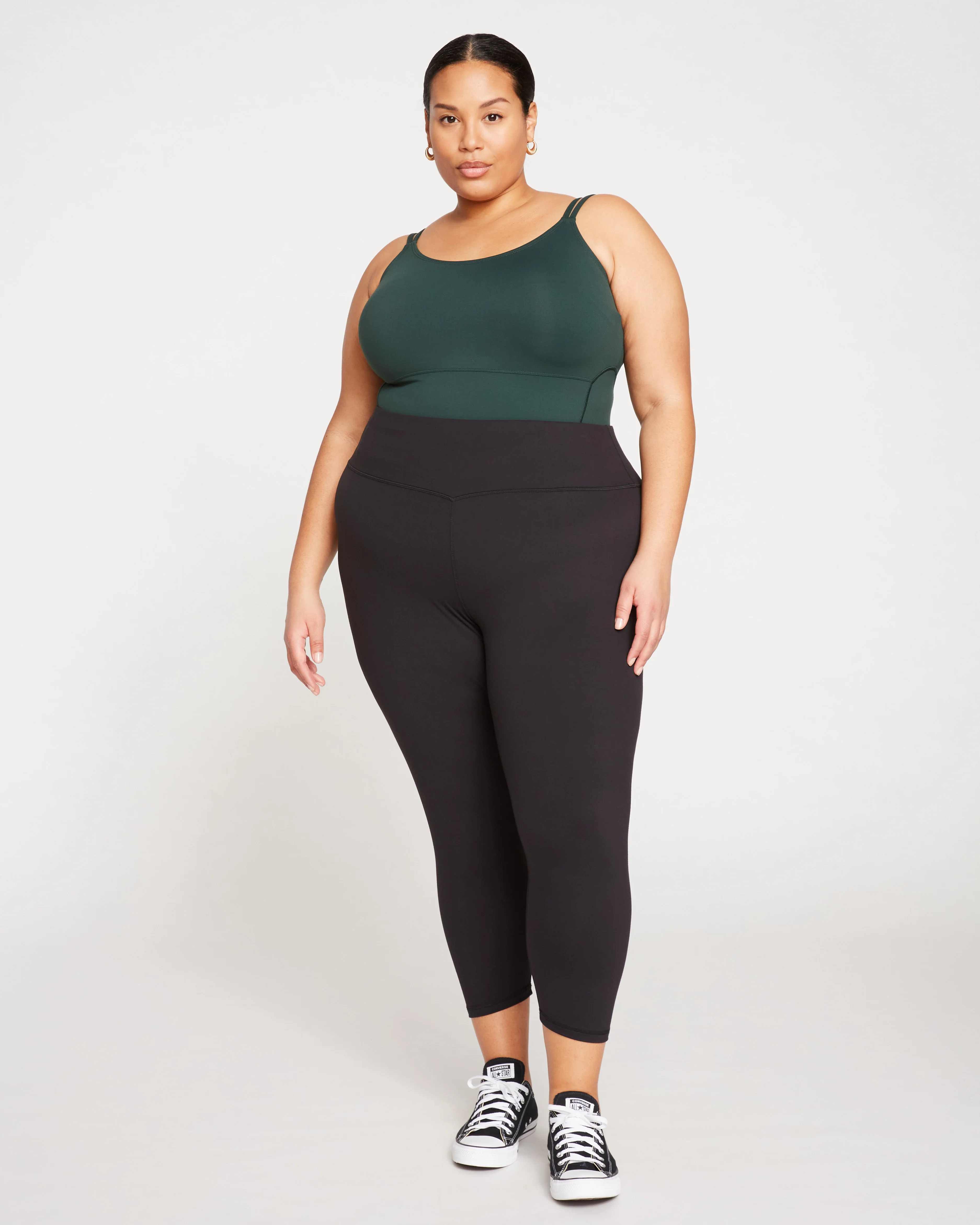 Next-to-Naked Cropped Legging - Black - Image 3