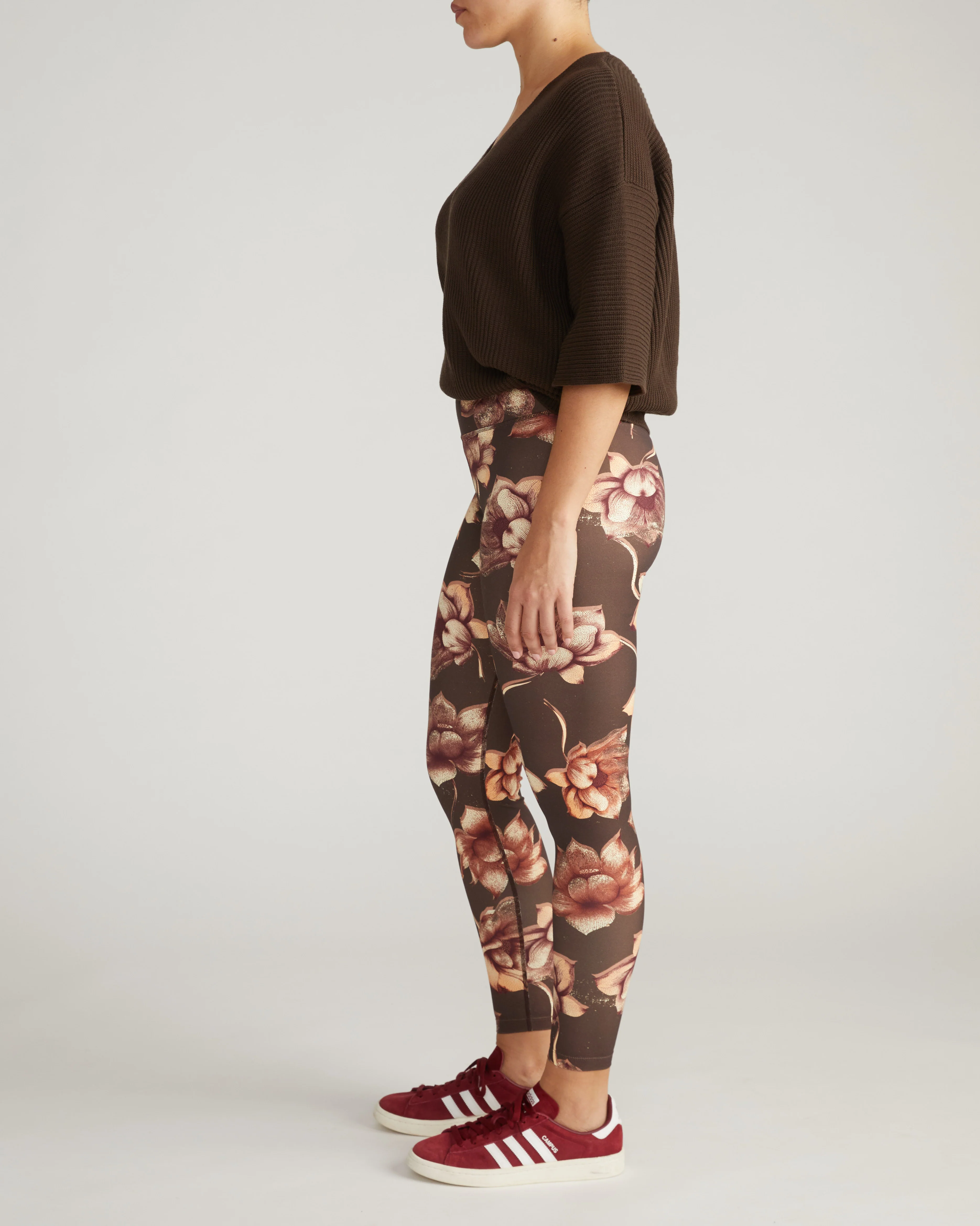 Next-to-Naked Legging - Lotus Print - Image 5