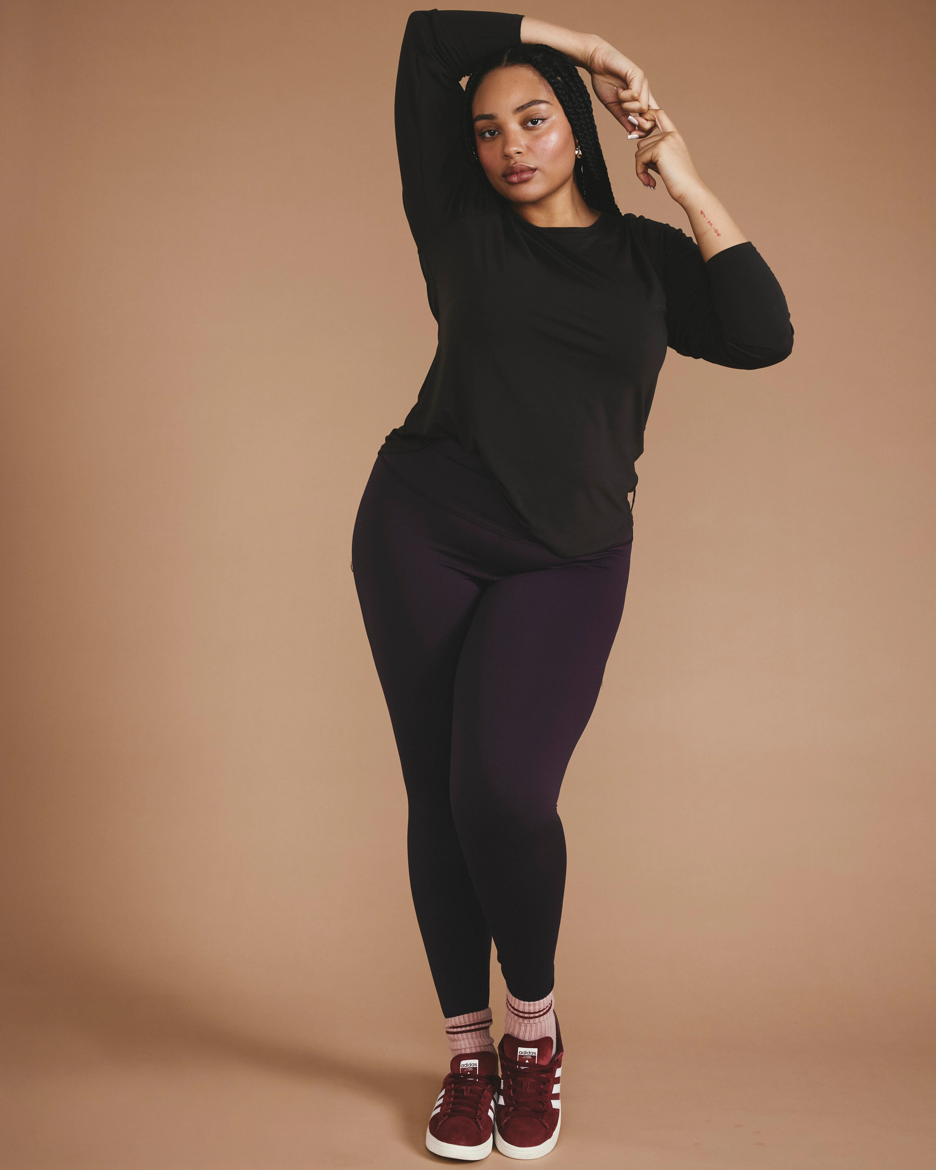 Next-to-Naked Legging - Purple Jewel - Image 2