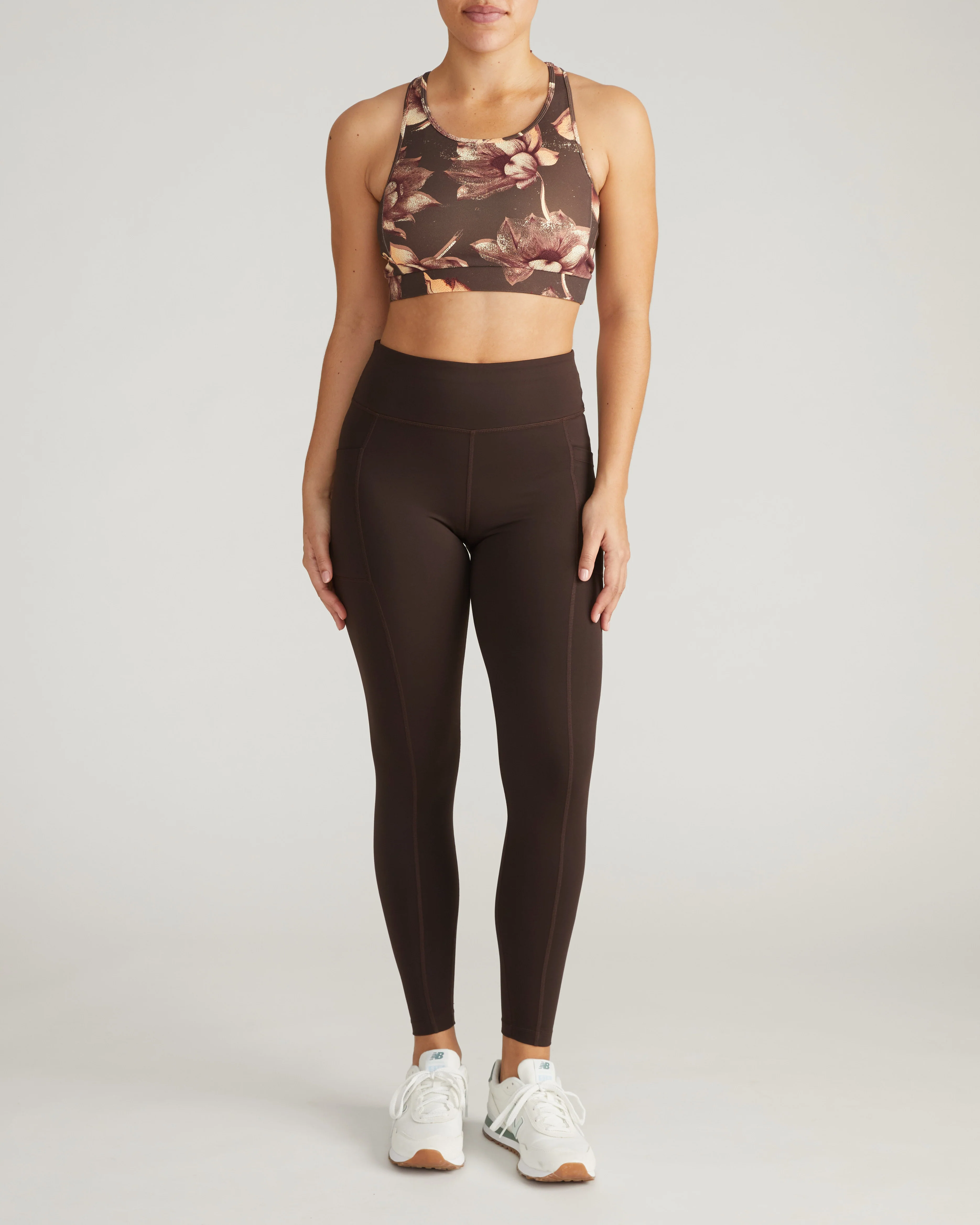 Next-to-Naked Pocket Legging - Deep Brown - Image 4