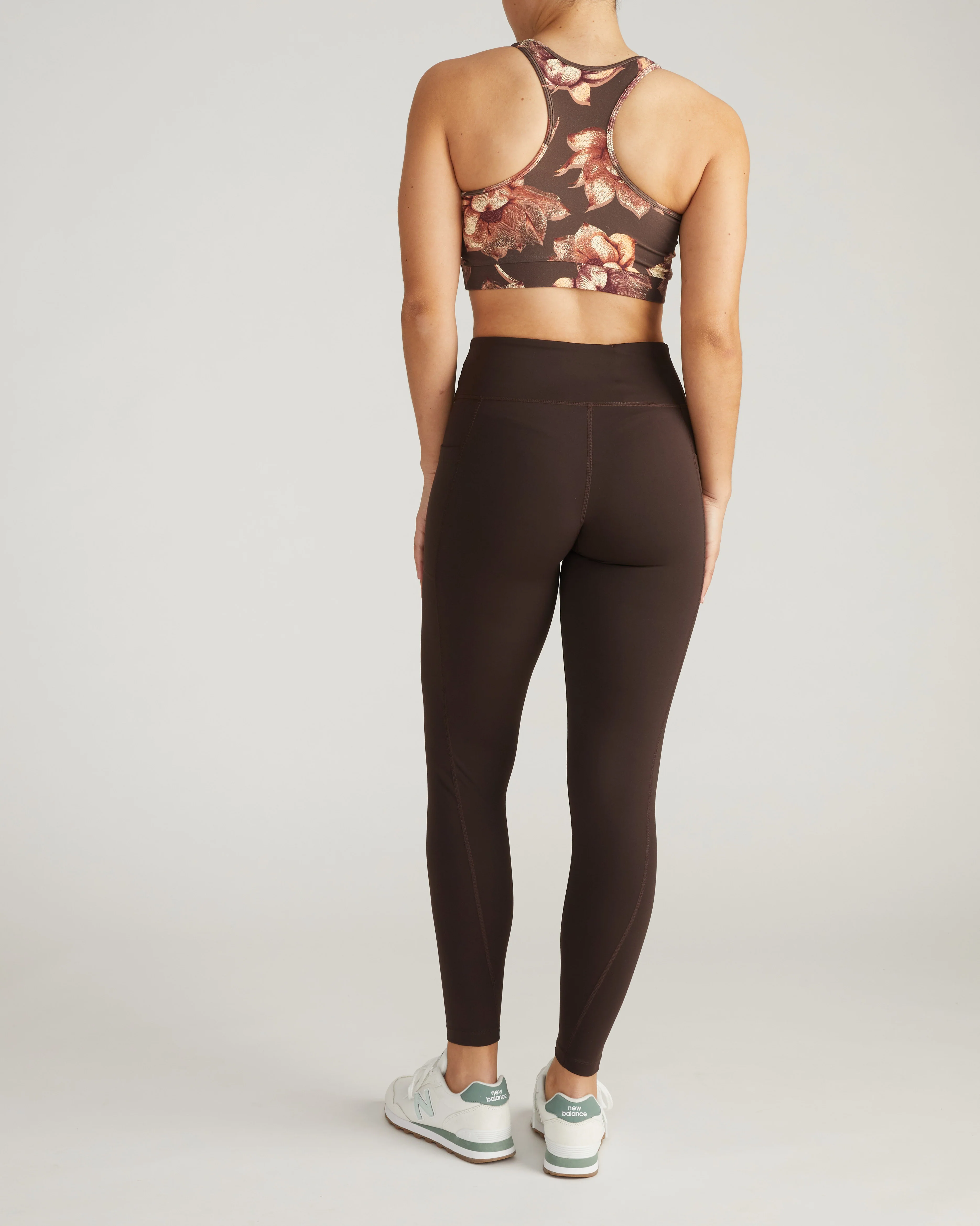 Next-to-Naked Pocket Legging - Deep Brown - Image 7
