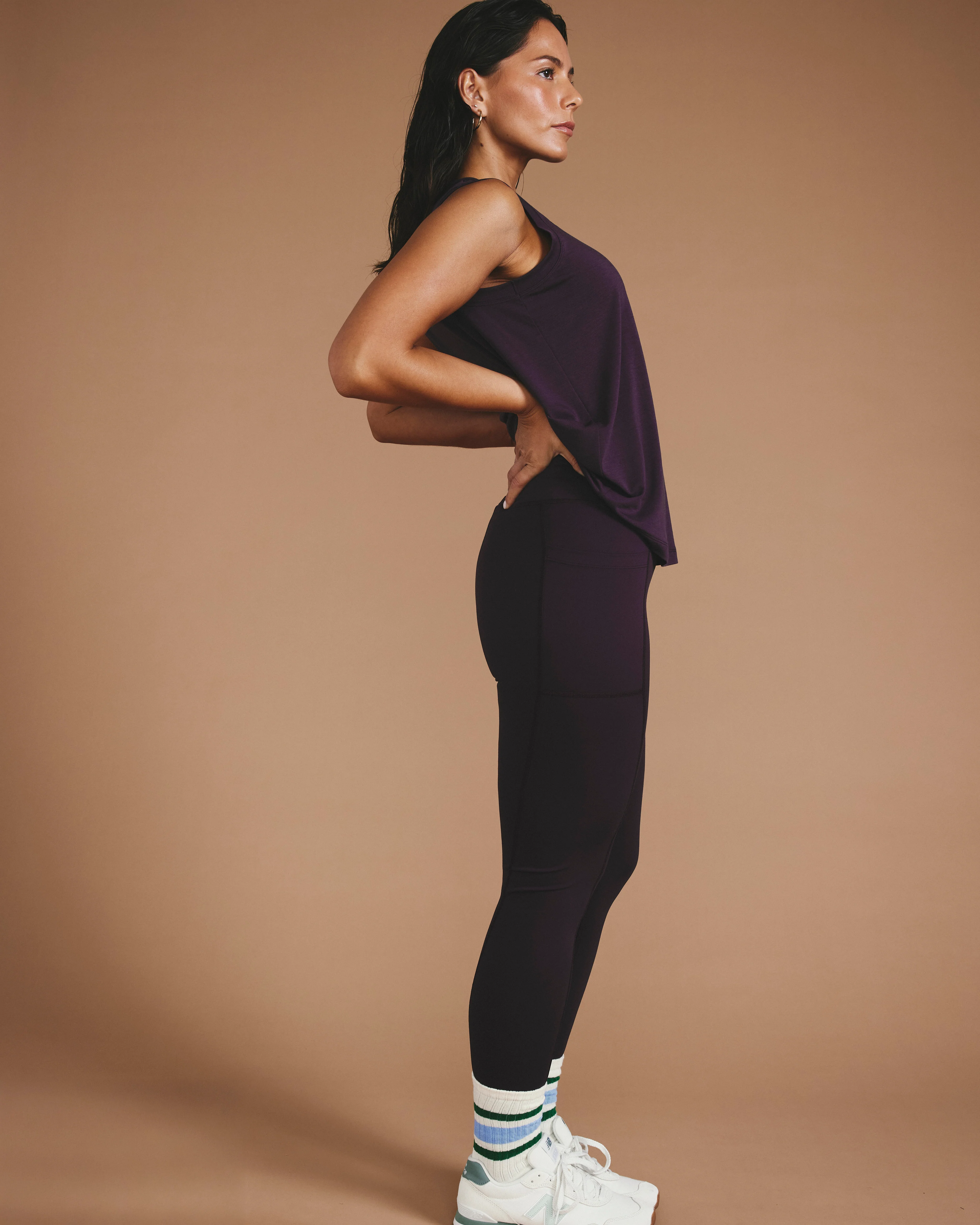 Next-to-Naked Pocket Legging - Purple Jewel - Image 2