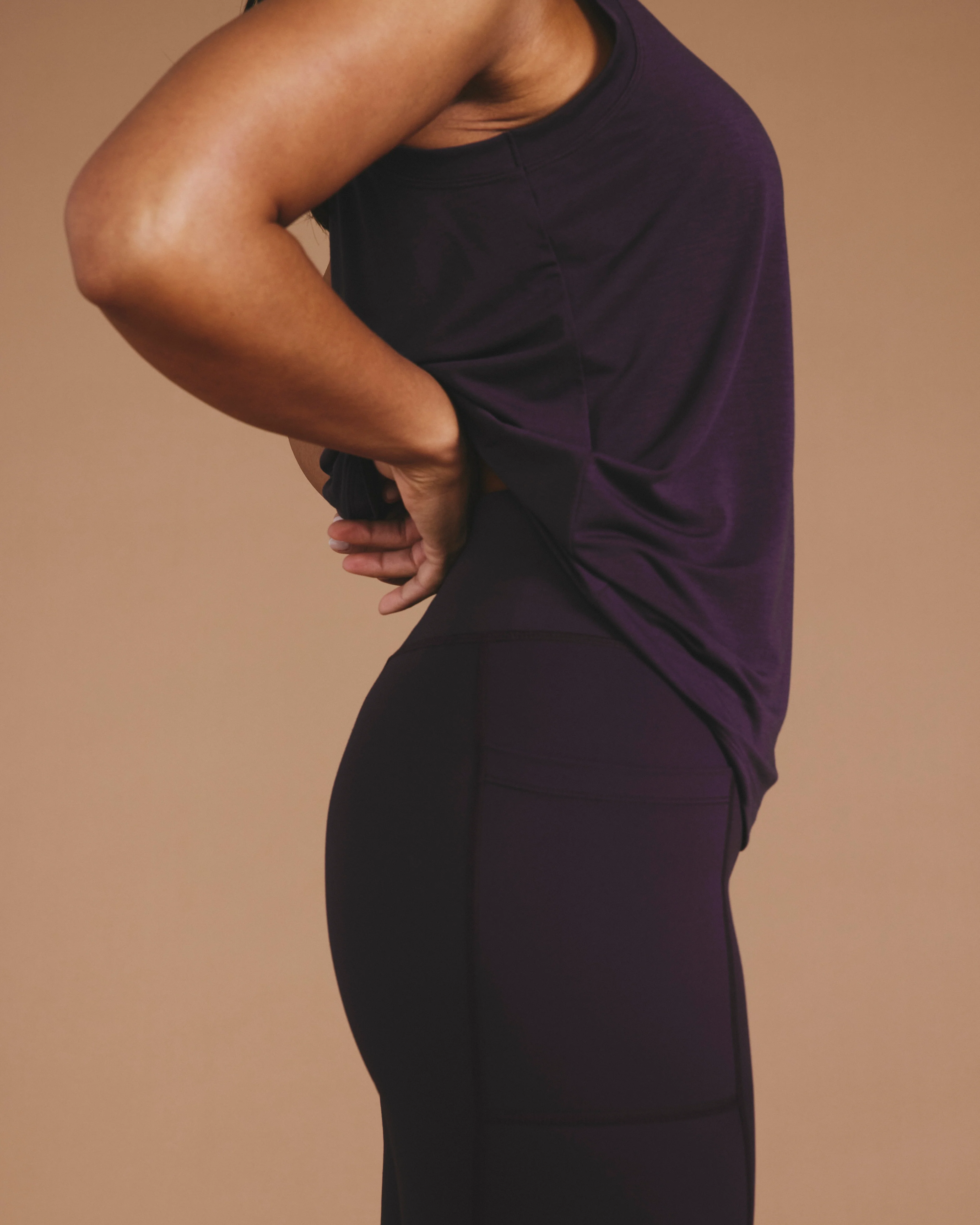 Next-to-Naked Pocket Legging - Purple Jewel - Image 3