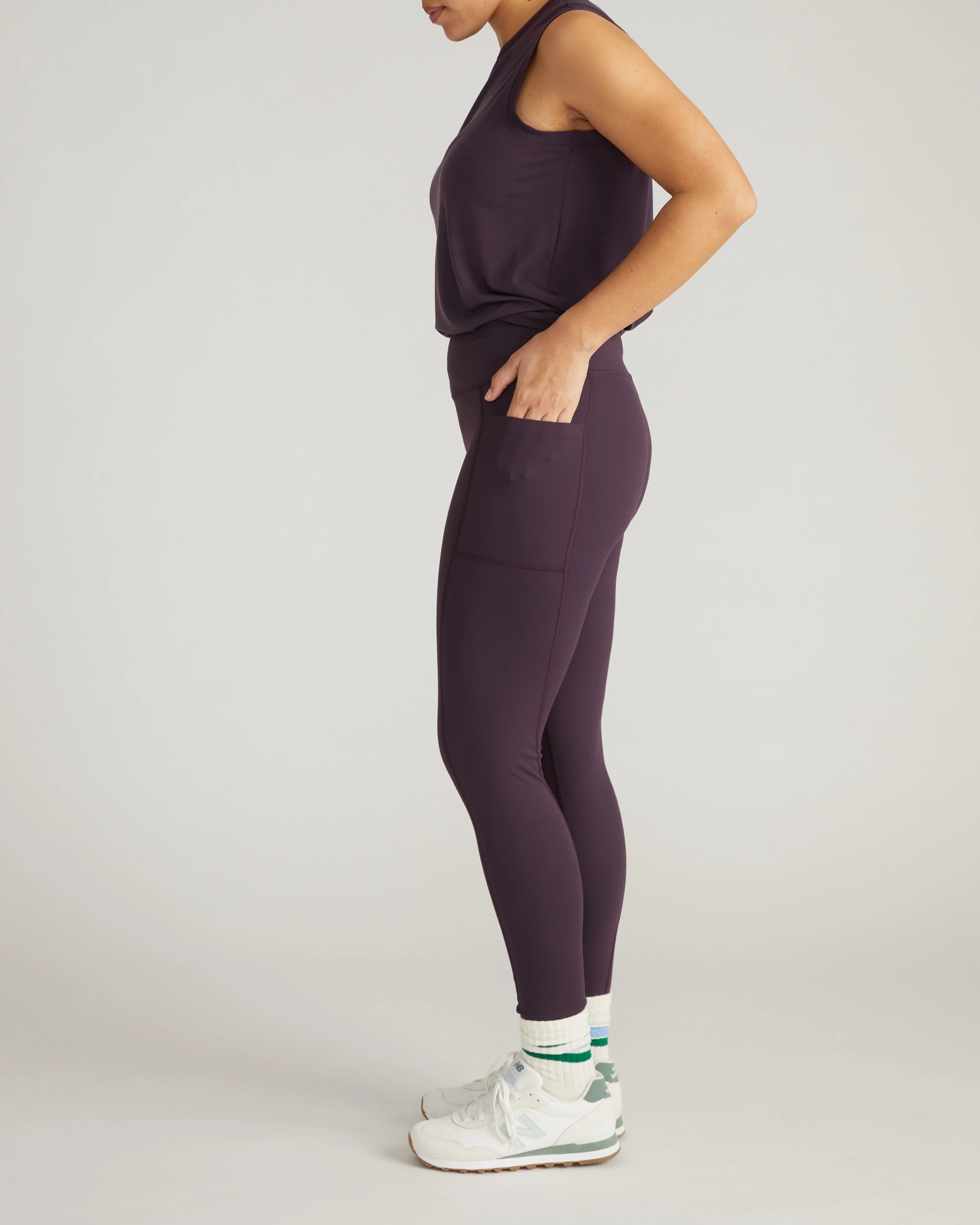 Next-to-Naked Pocket Legging - Purple Jewel - Image 7