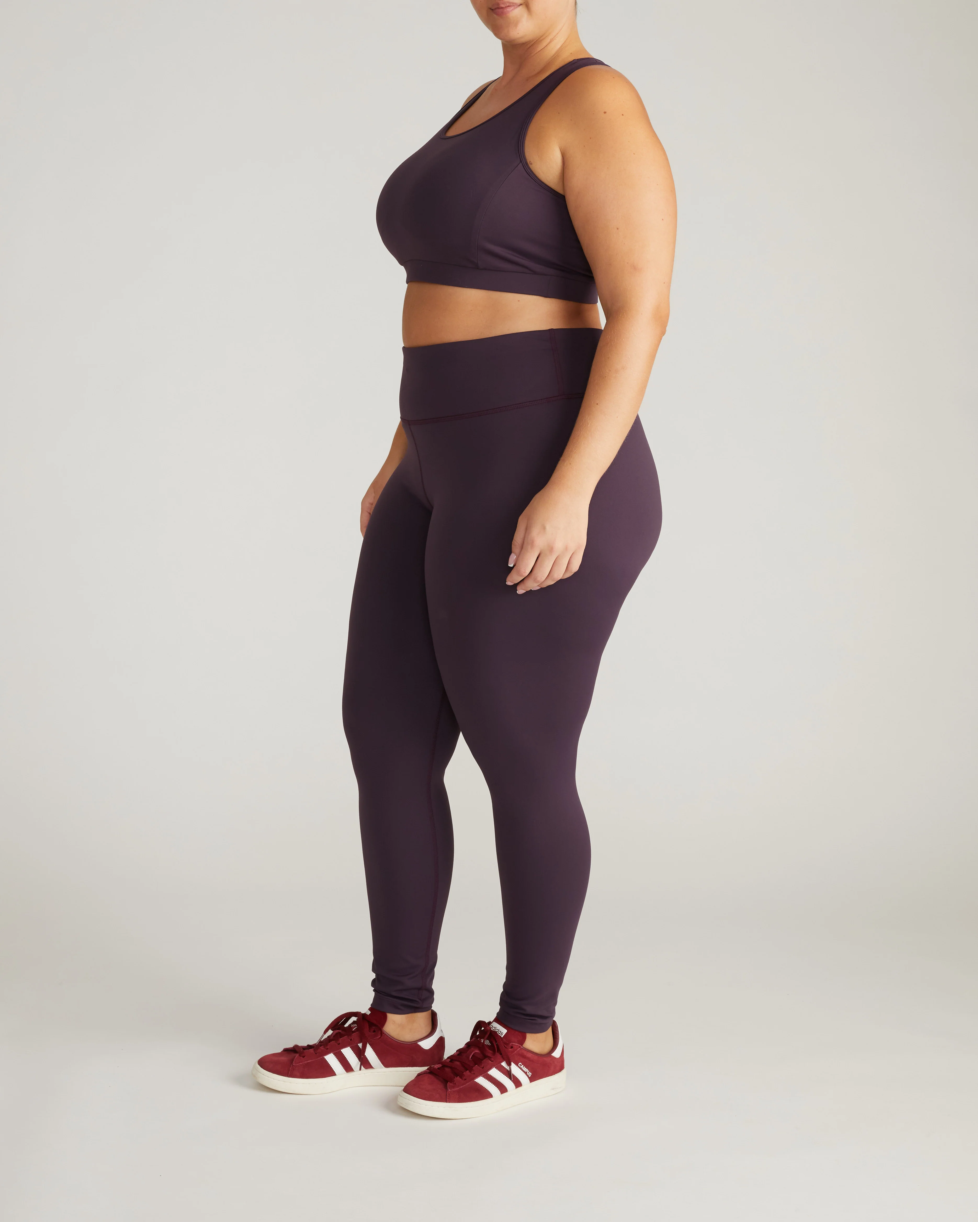 Next-to-Naked Racerback Sports Bra - Purple Jewel - Image 9