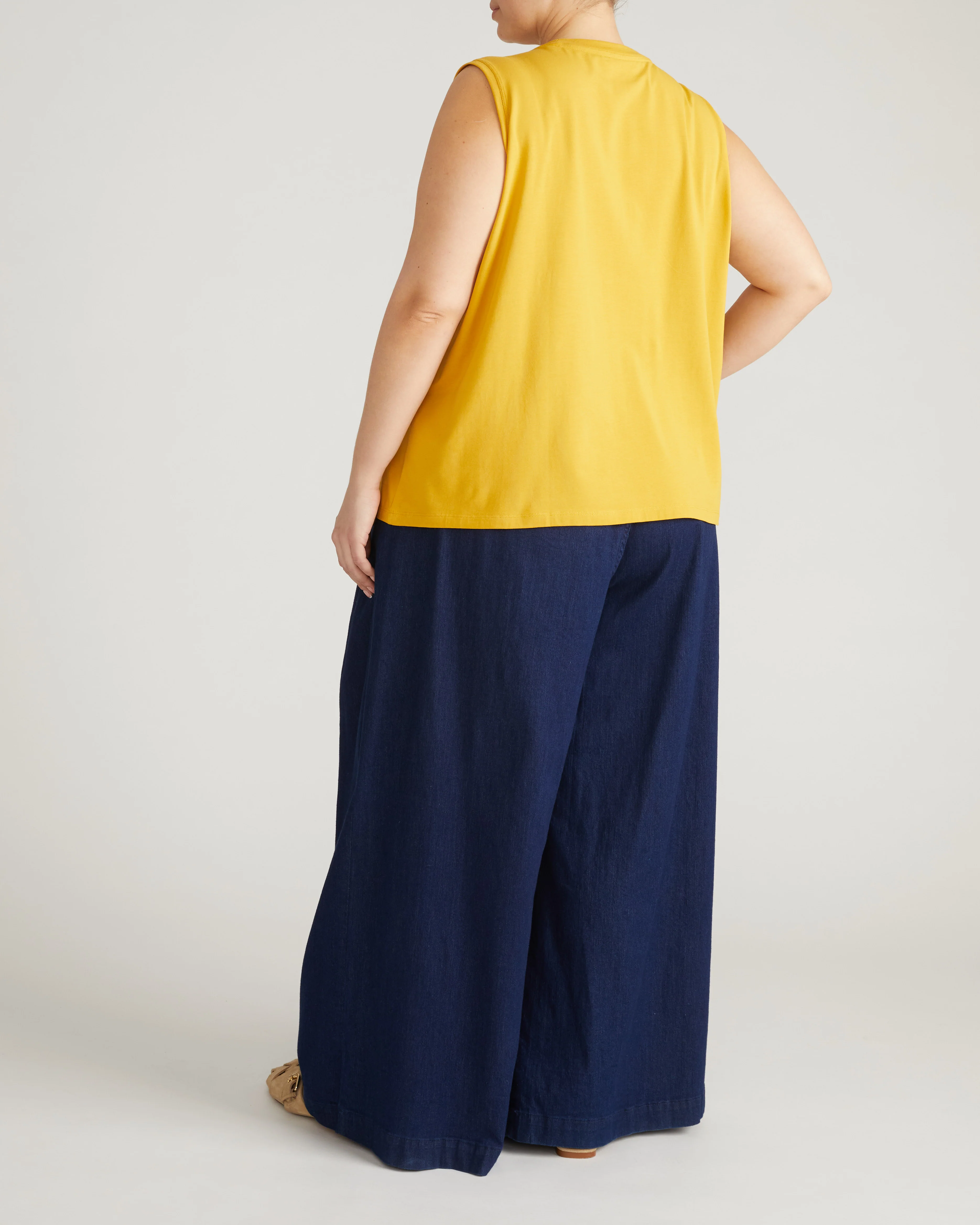 Patti Muscle Tank - Goldenrod - Image 4