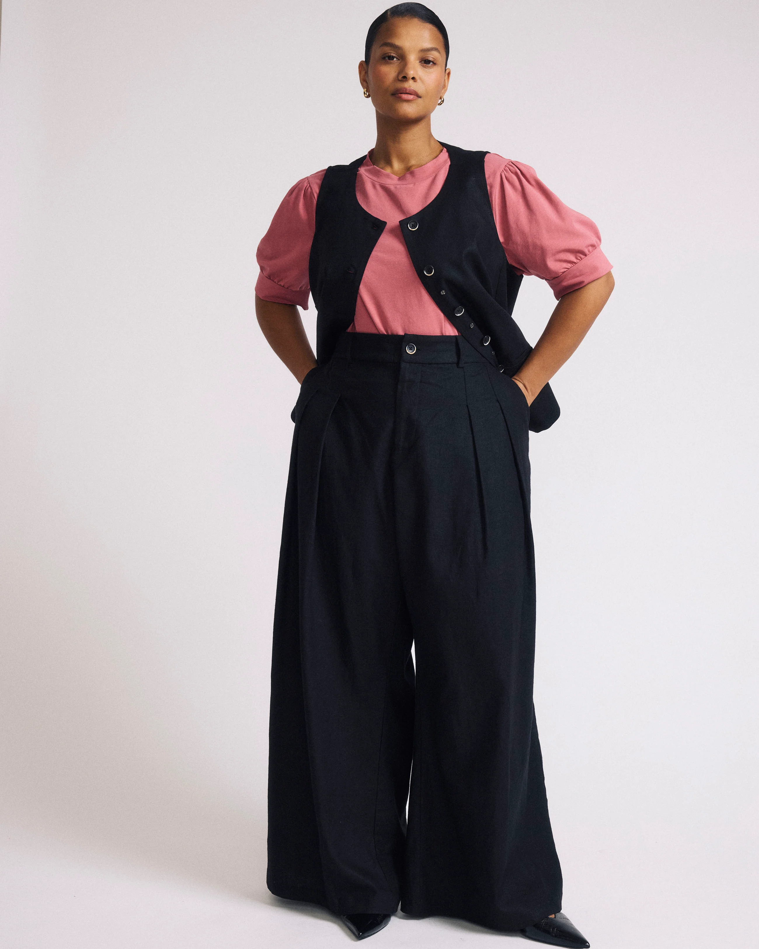Pouf Sleeve Tee - Virginia Rose - Image 3