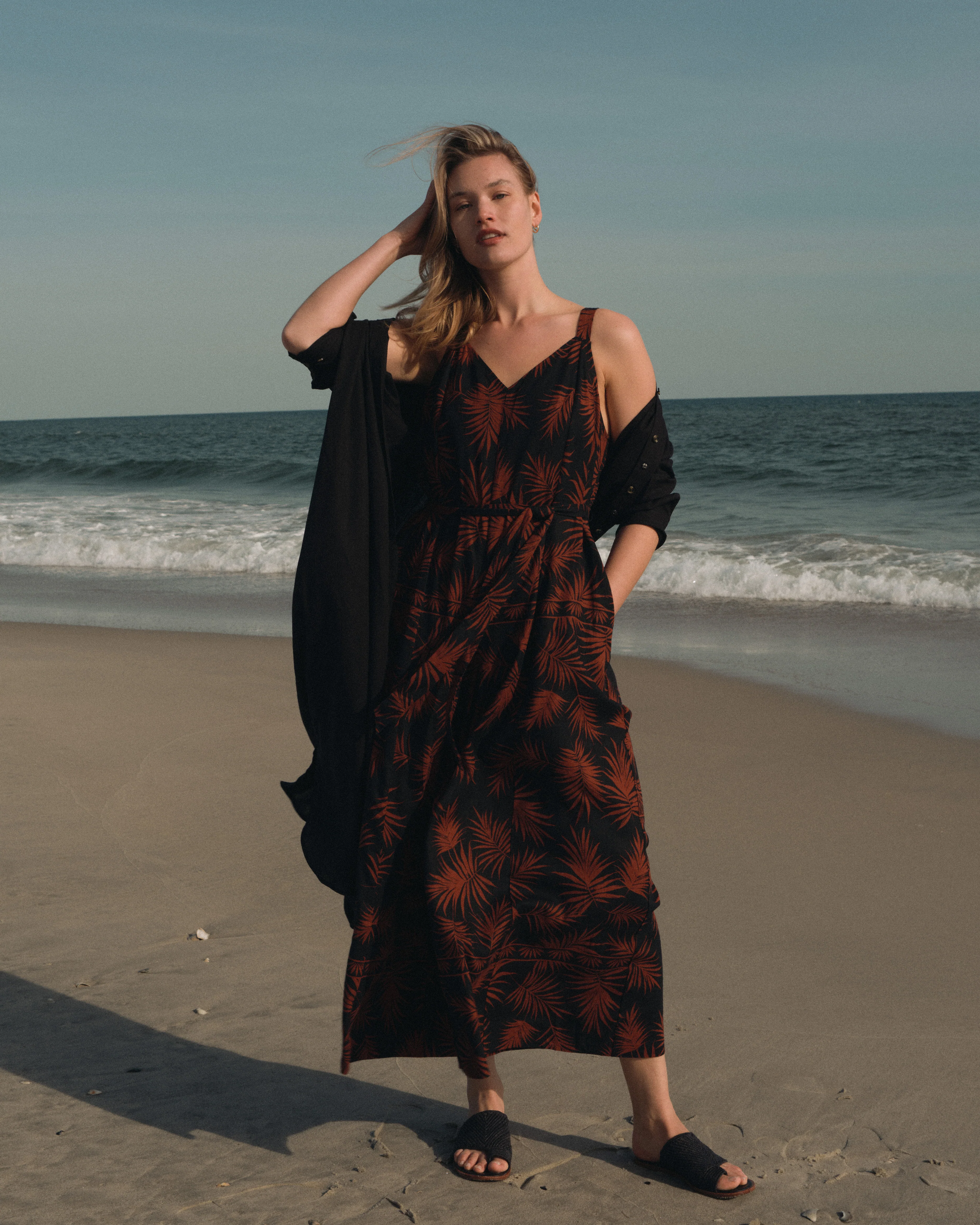 Promenade Linen Jumpsuit - Bohem Print - Image 5