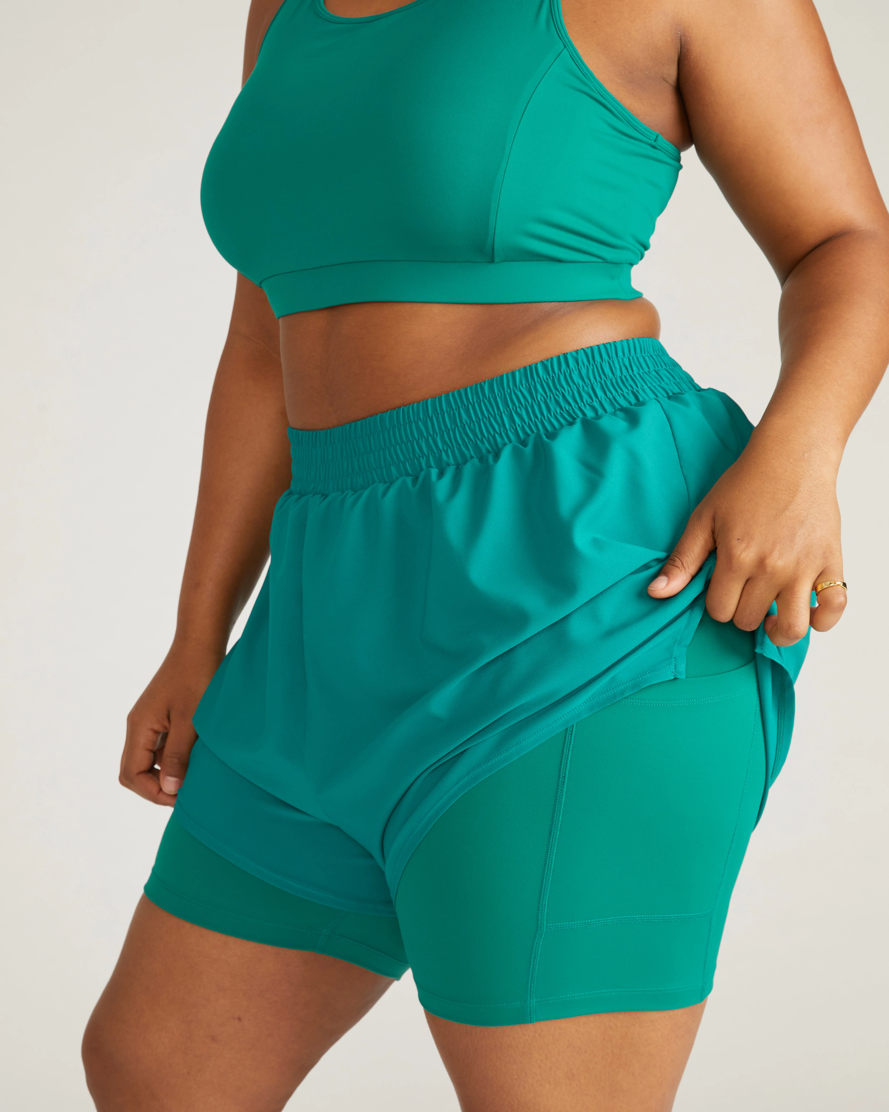 Rebel Active Shorts - Aventurine - Image 5