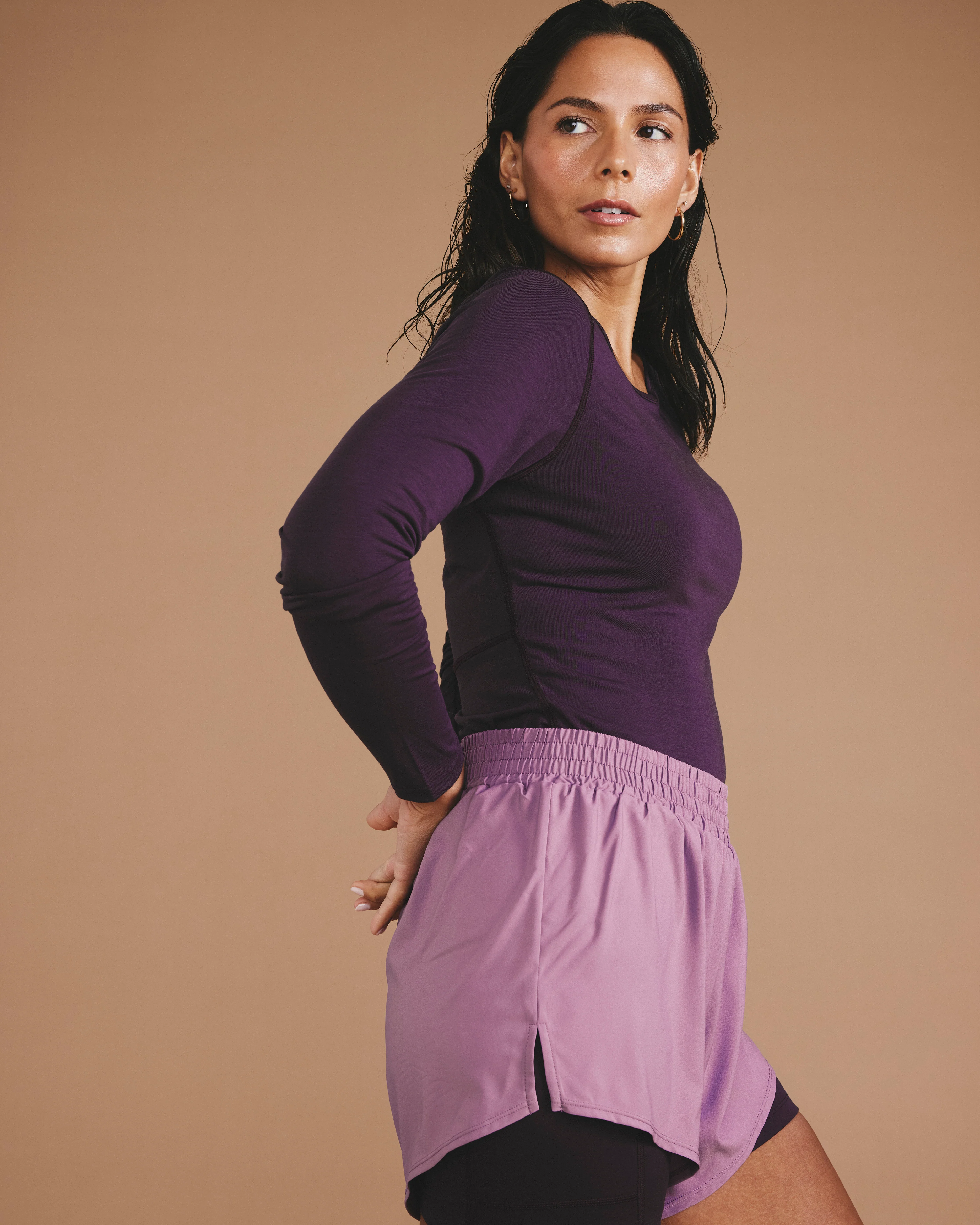 Rebel Active Shorts - Purple/Purple Jewel - Image 3