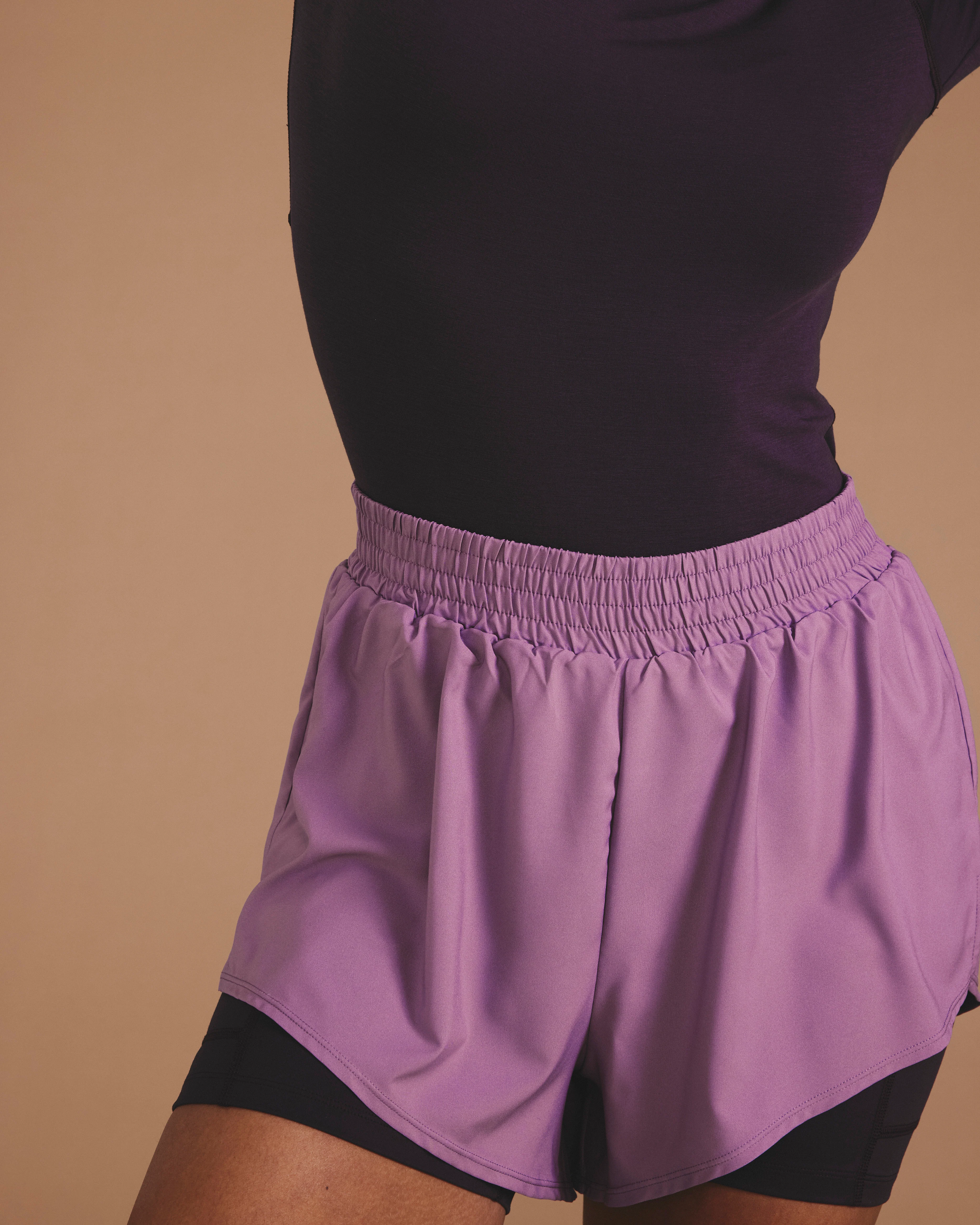 Rebel Active Shorts - Purple/Purple Jewel - Image 4