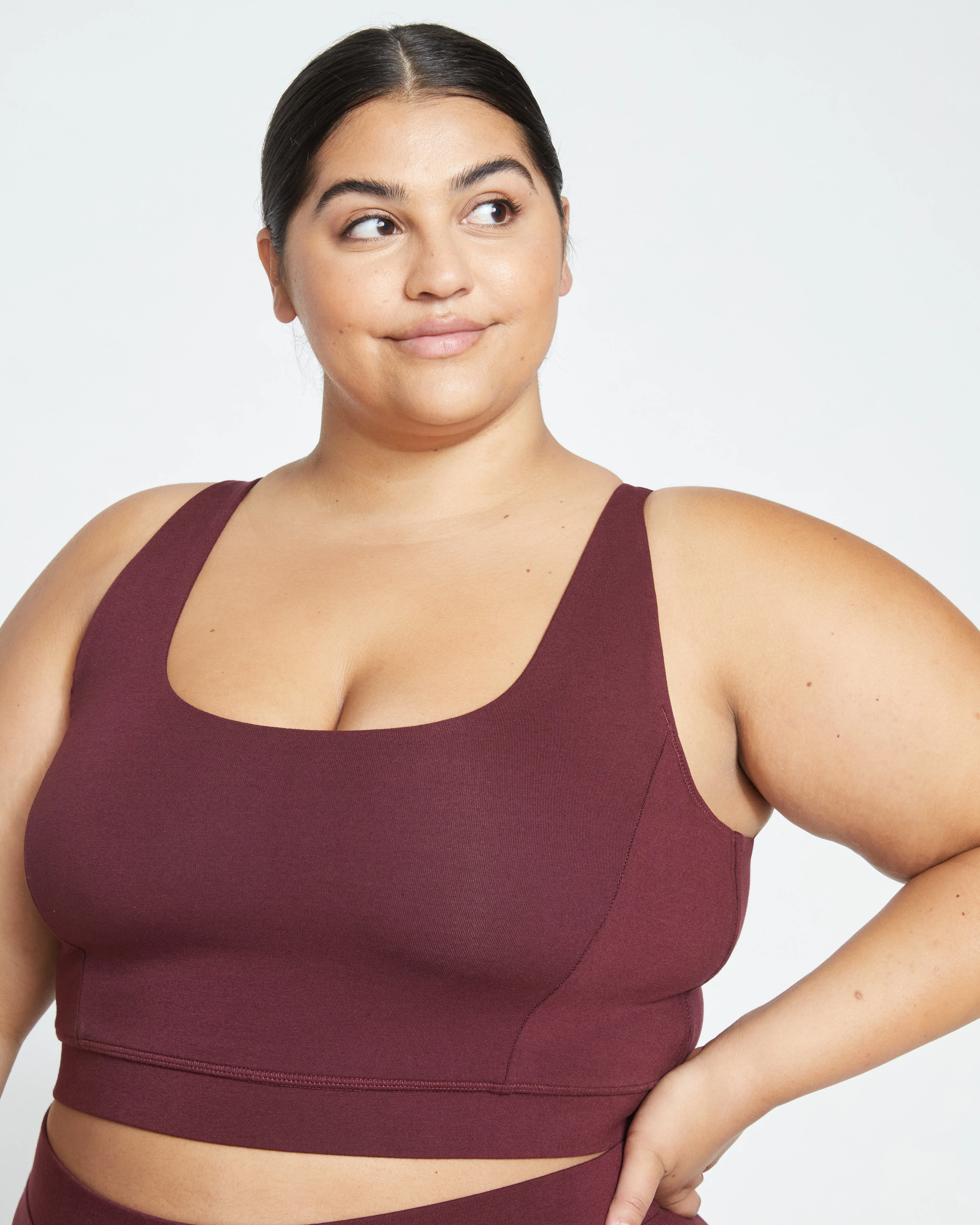 Roya Better Bralette - Black Cherry - Image 3