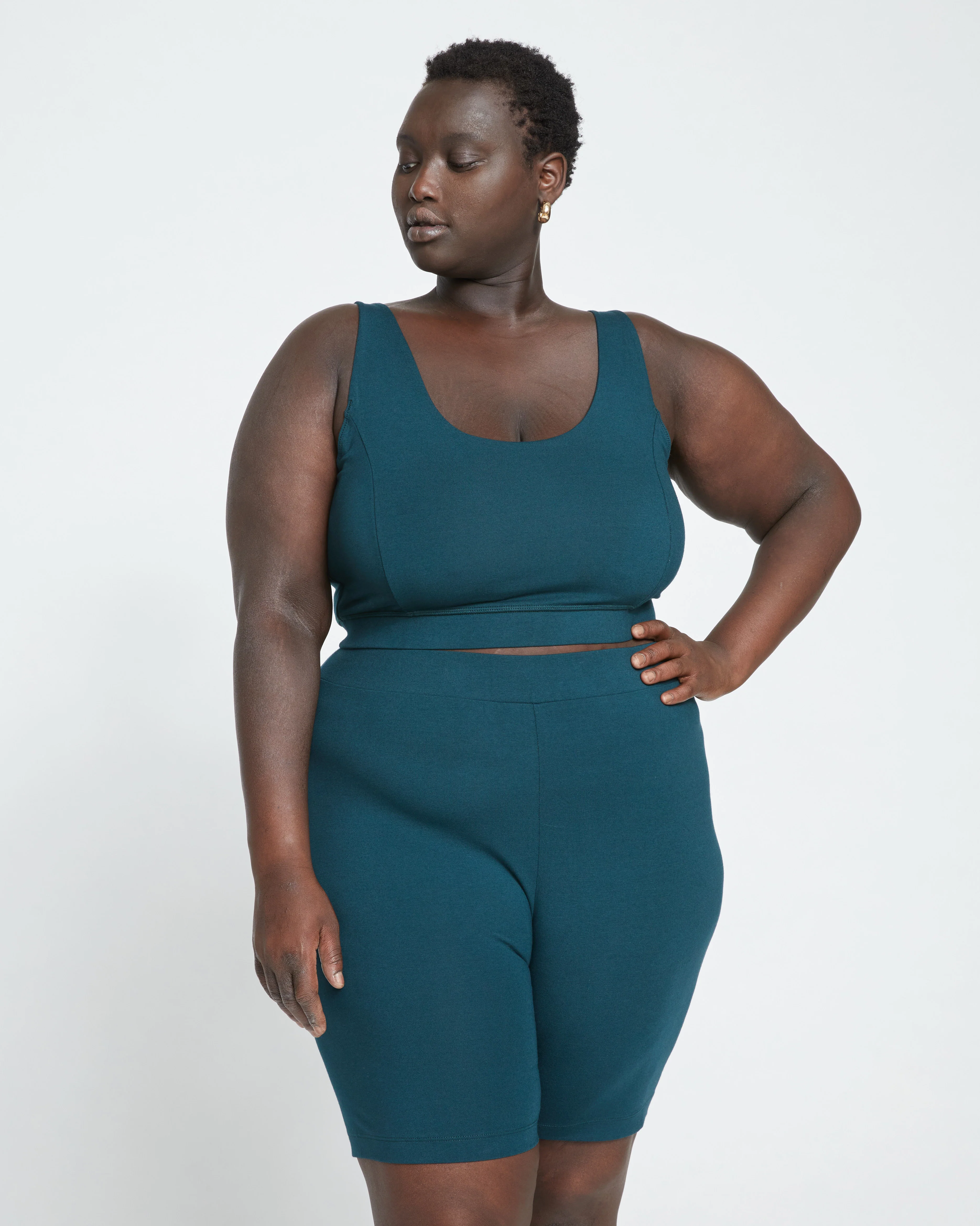Roya Bike Shorts - Deep Sea - Image 5