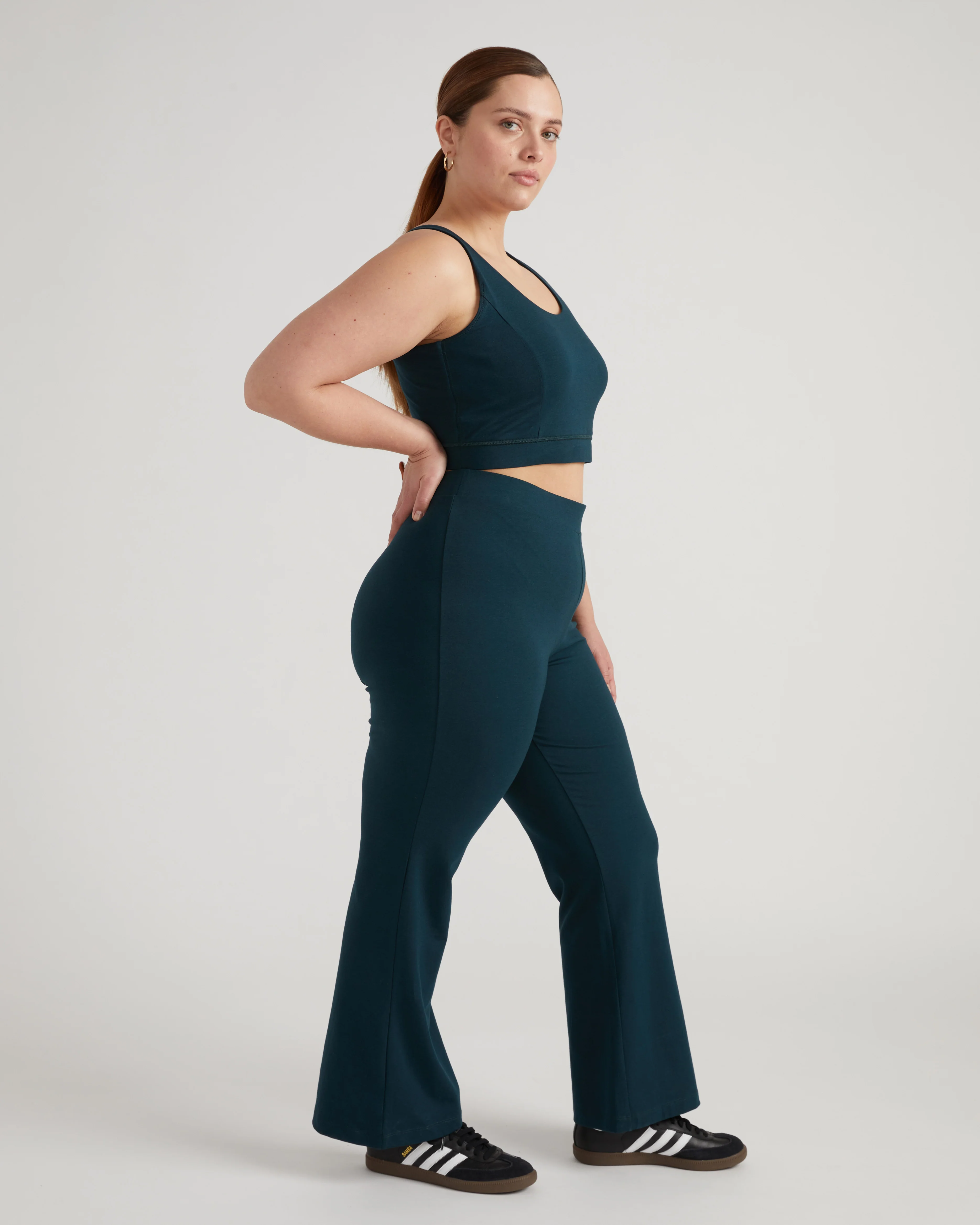Roya Bootcut Legging - Deep Sea - Image 3