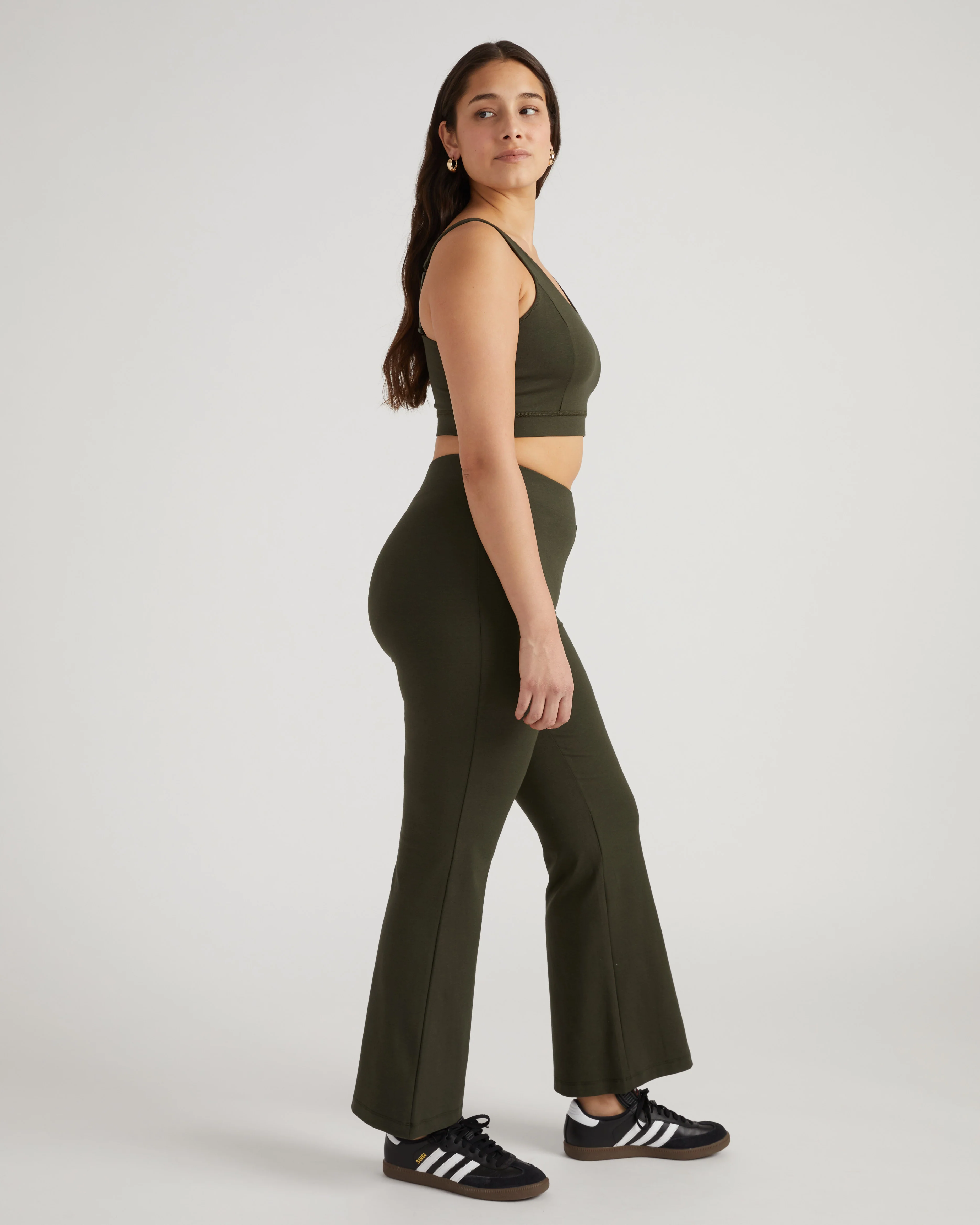 Roya Bootcut Legging - Nori - Image 4