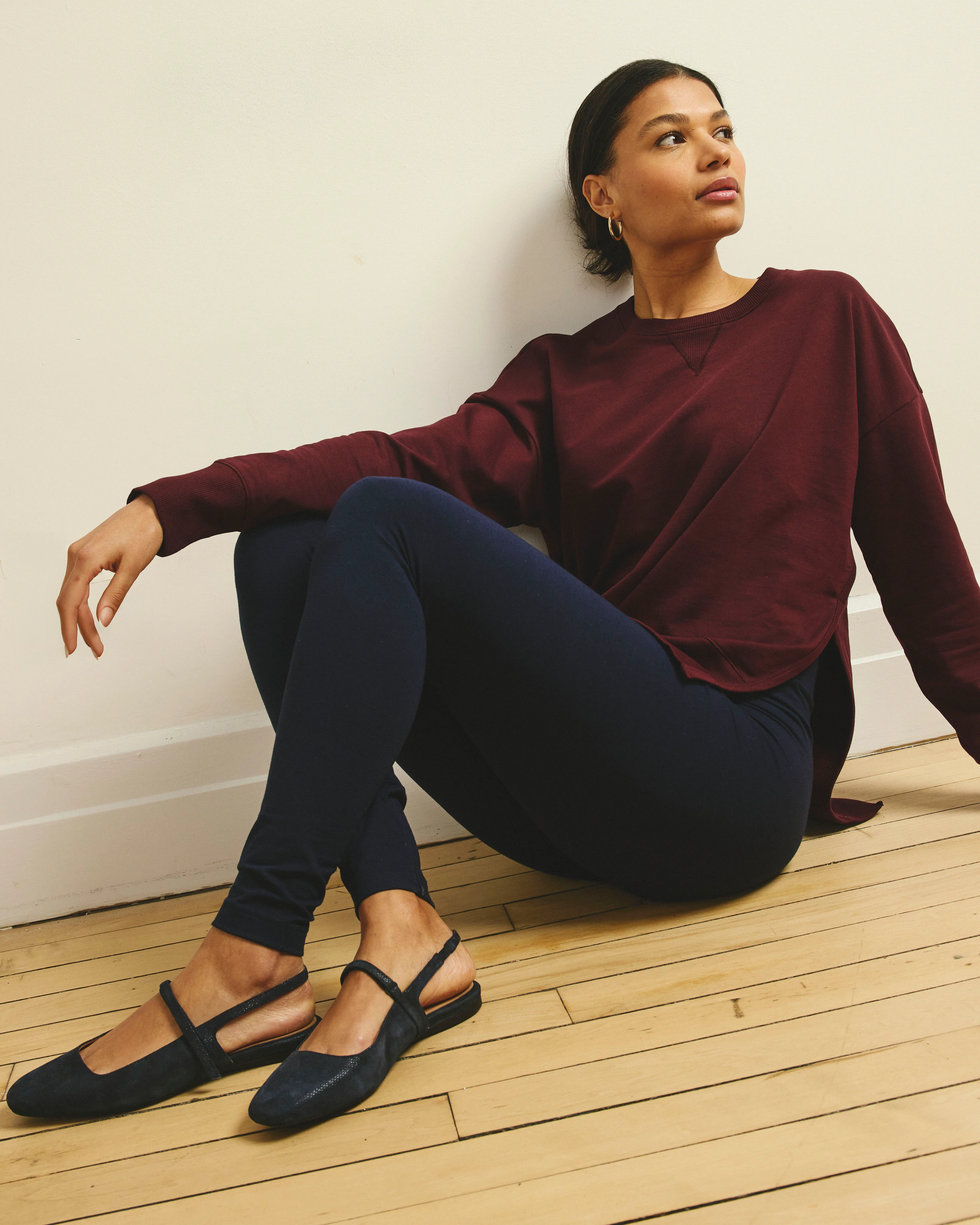 Roya Leggings 27 Inch - Midnight - Image 3