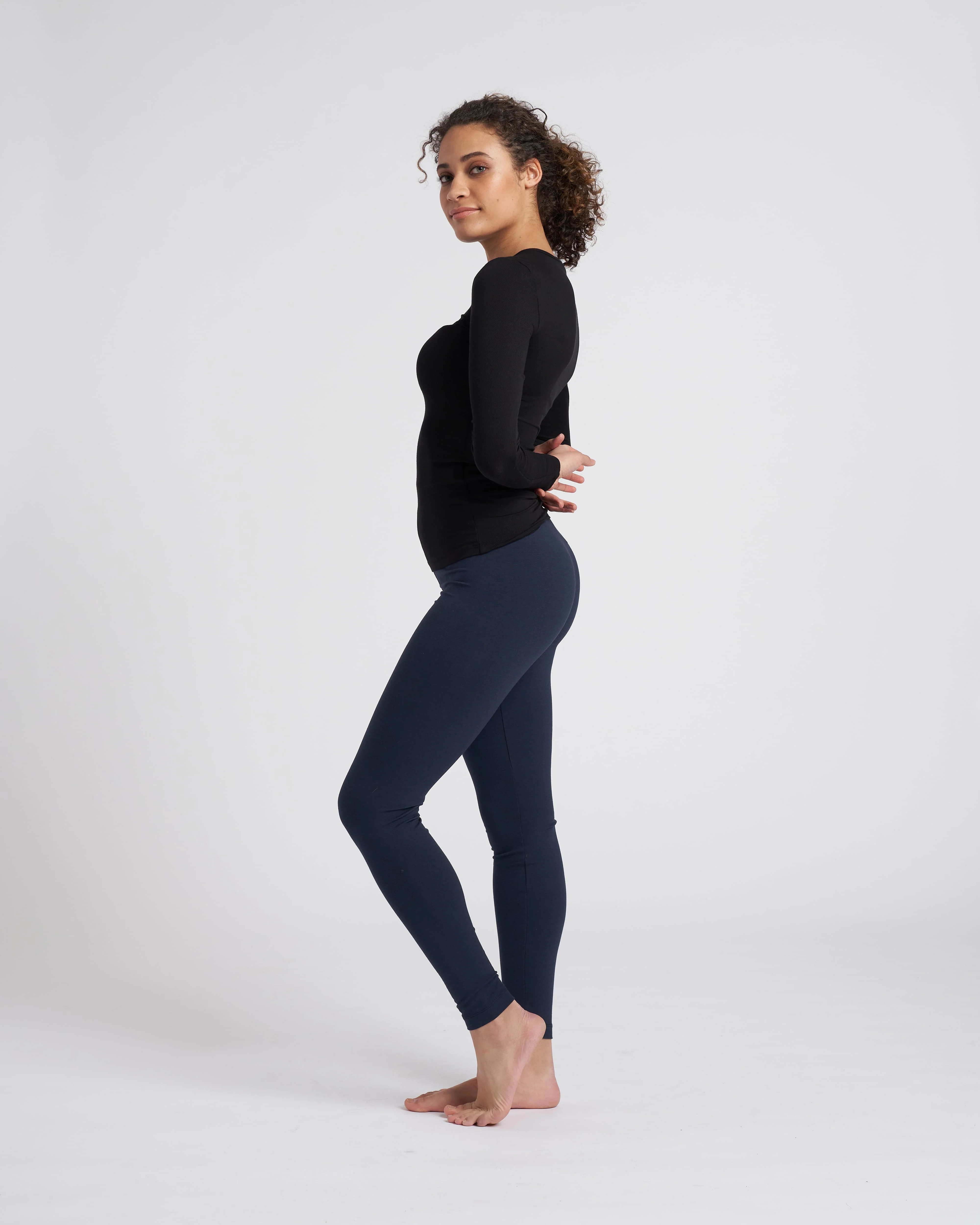 Roya Leggings 27 Inch - Midnight - Image 8