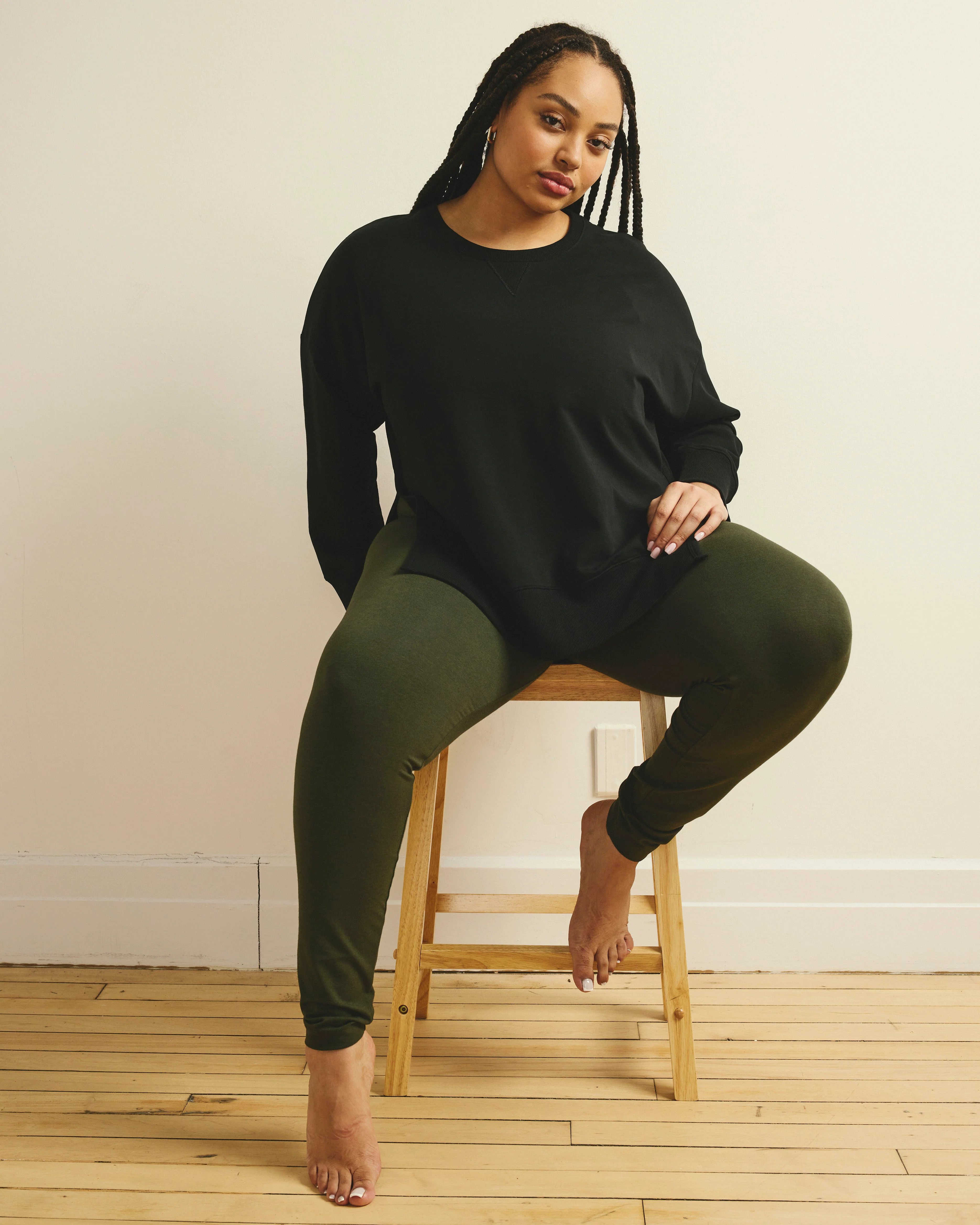 Roya Leggings 27 Inch - Nori - Image 2