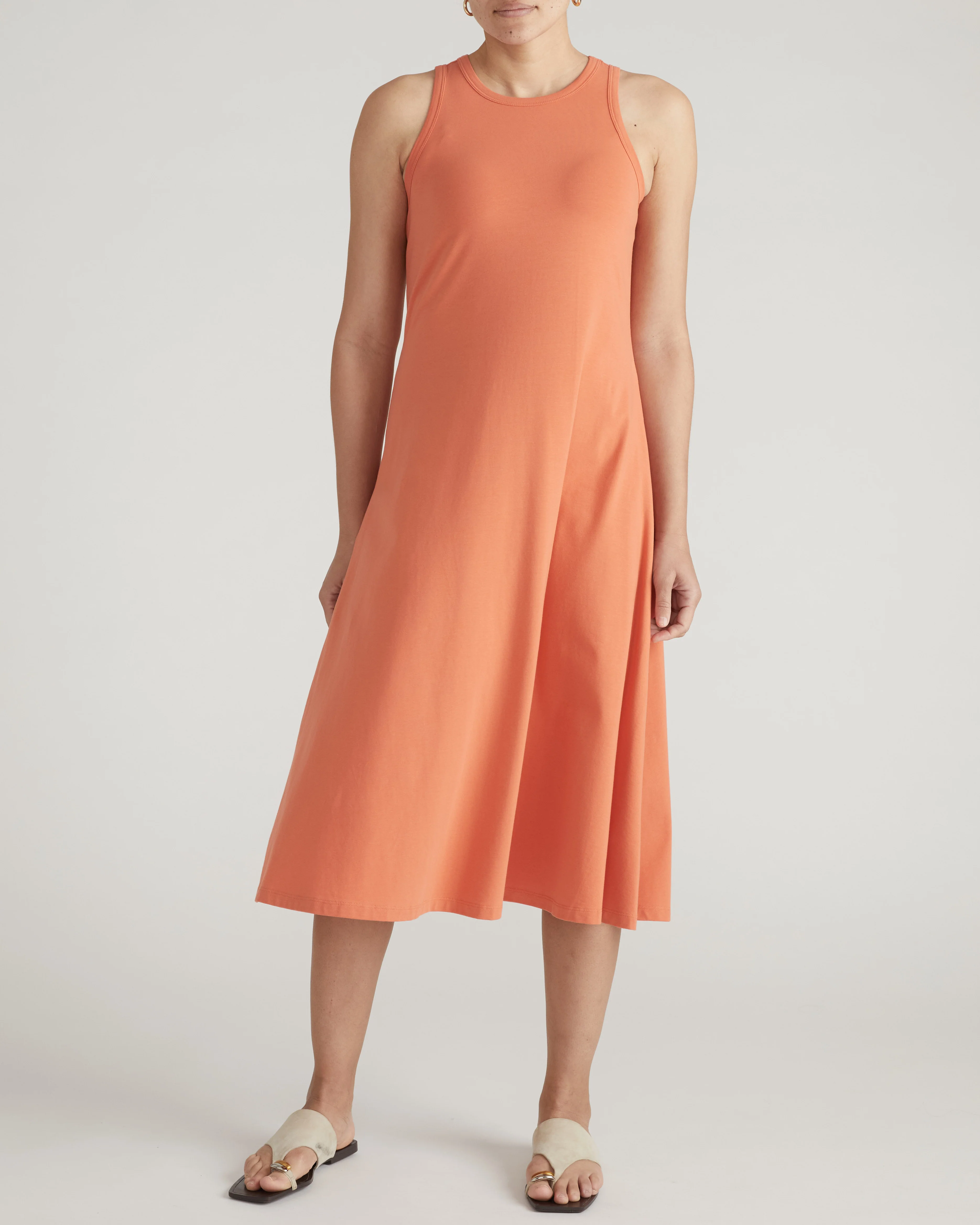 Sardinia Tank Dress - Italian Orange - Image 6