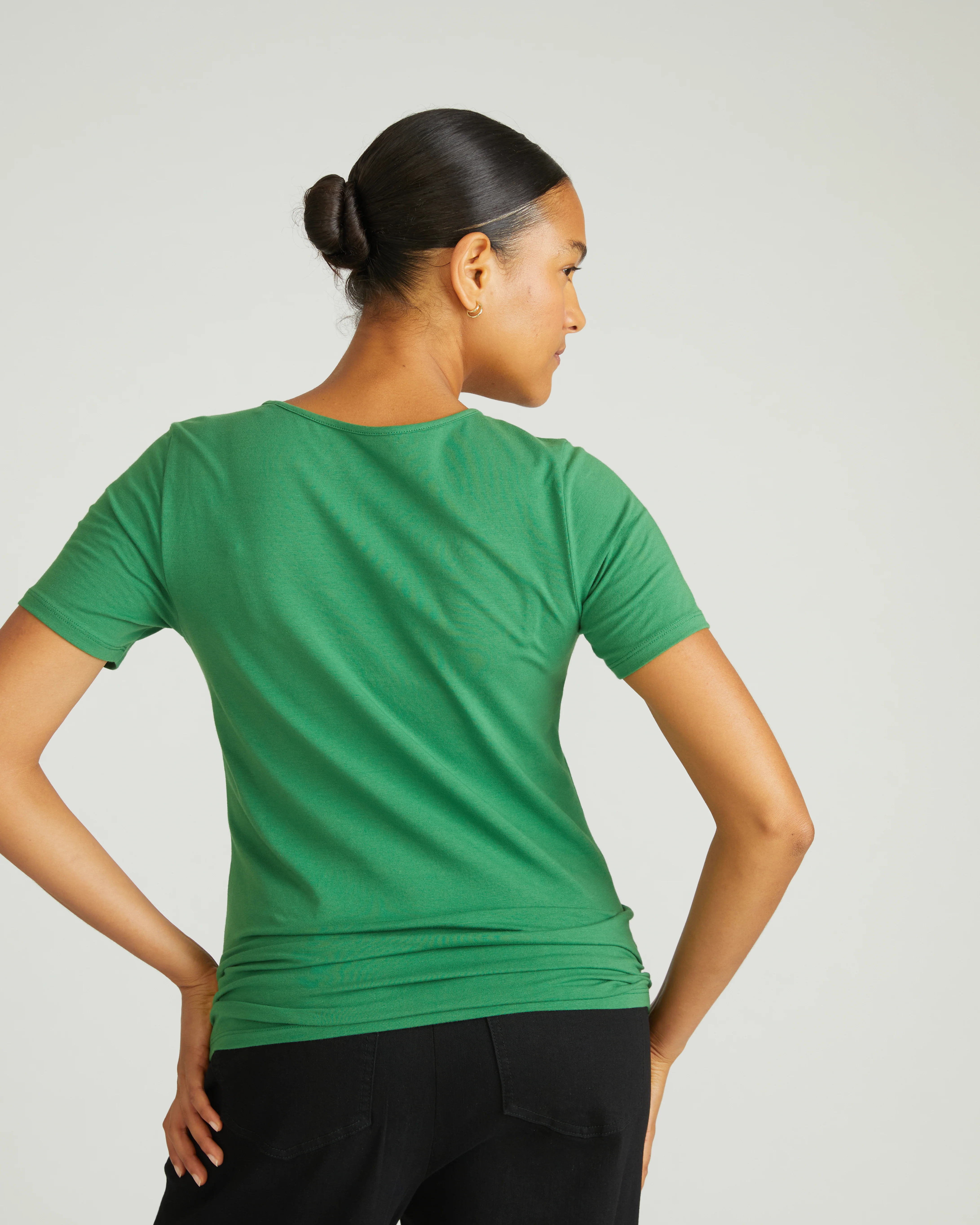 Scoop Neck Tee - Clover - Image 3