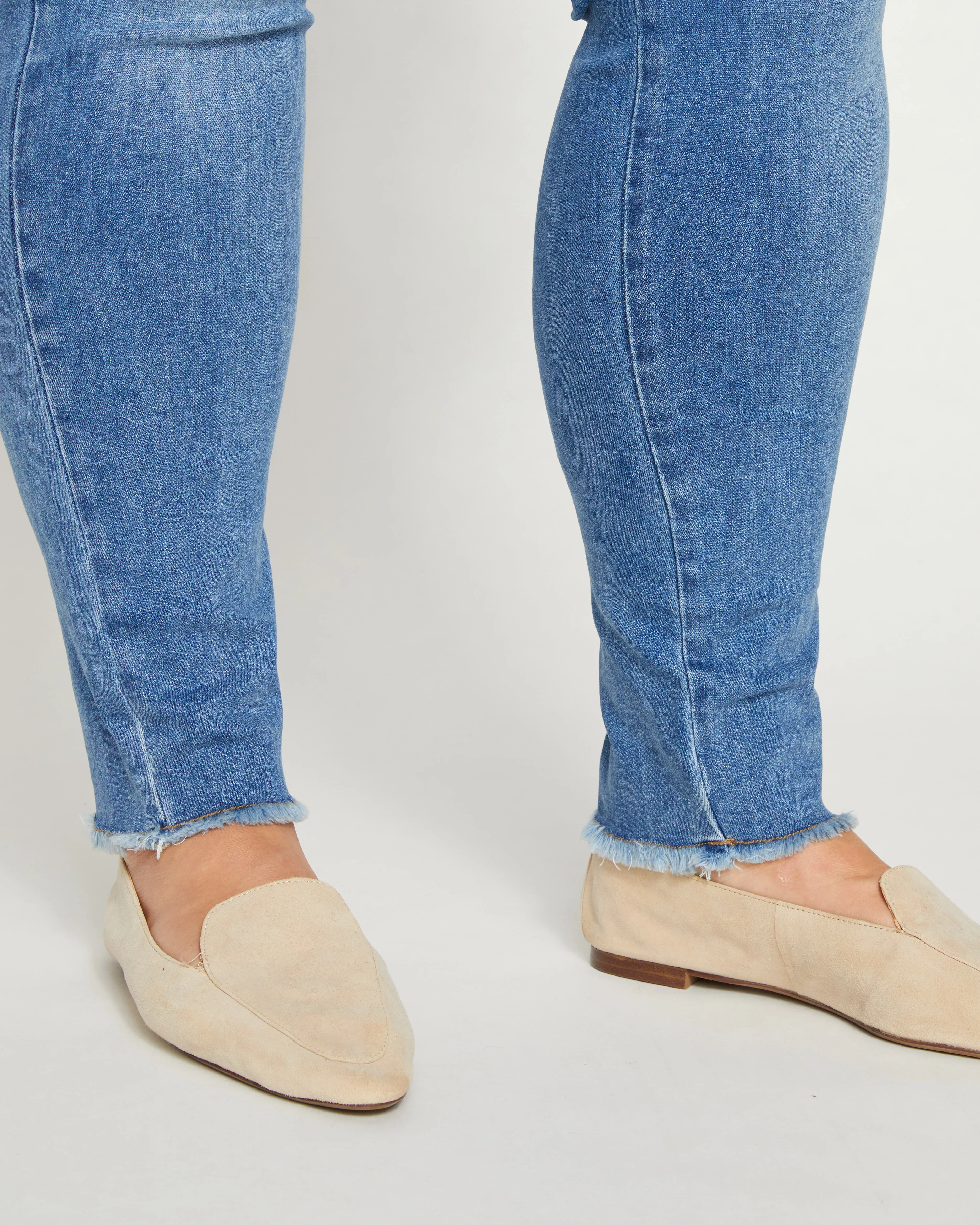 Seine High Rise Skinny Jeans 30 Inch - Bright Indigo - Image 2