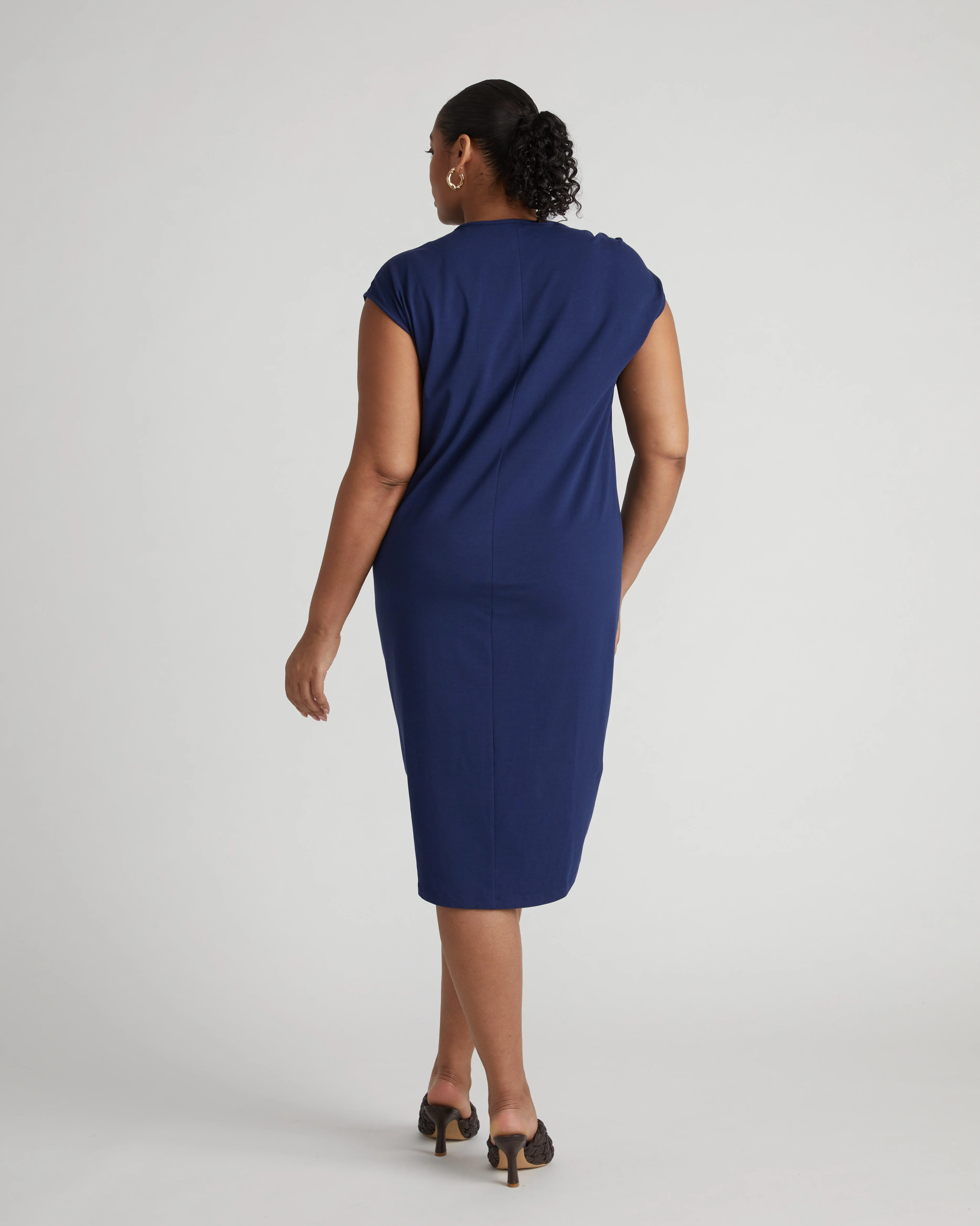 Shoulder Knot Dress - Cenote - Image 6