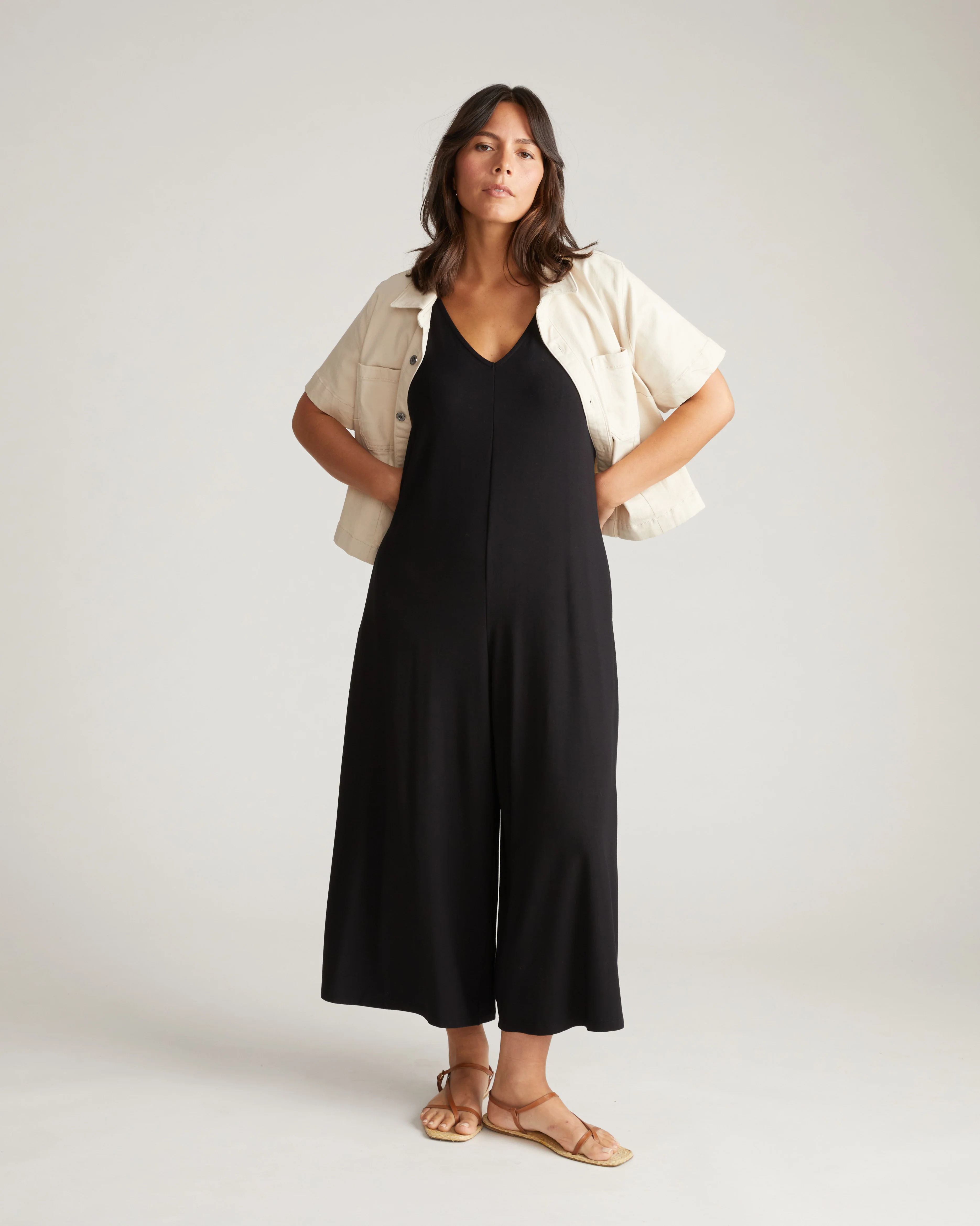 Sunny Divine Jersey Jumpsuit - Black - Image 5