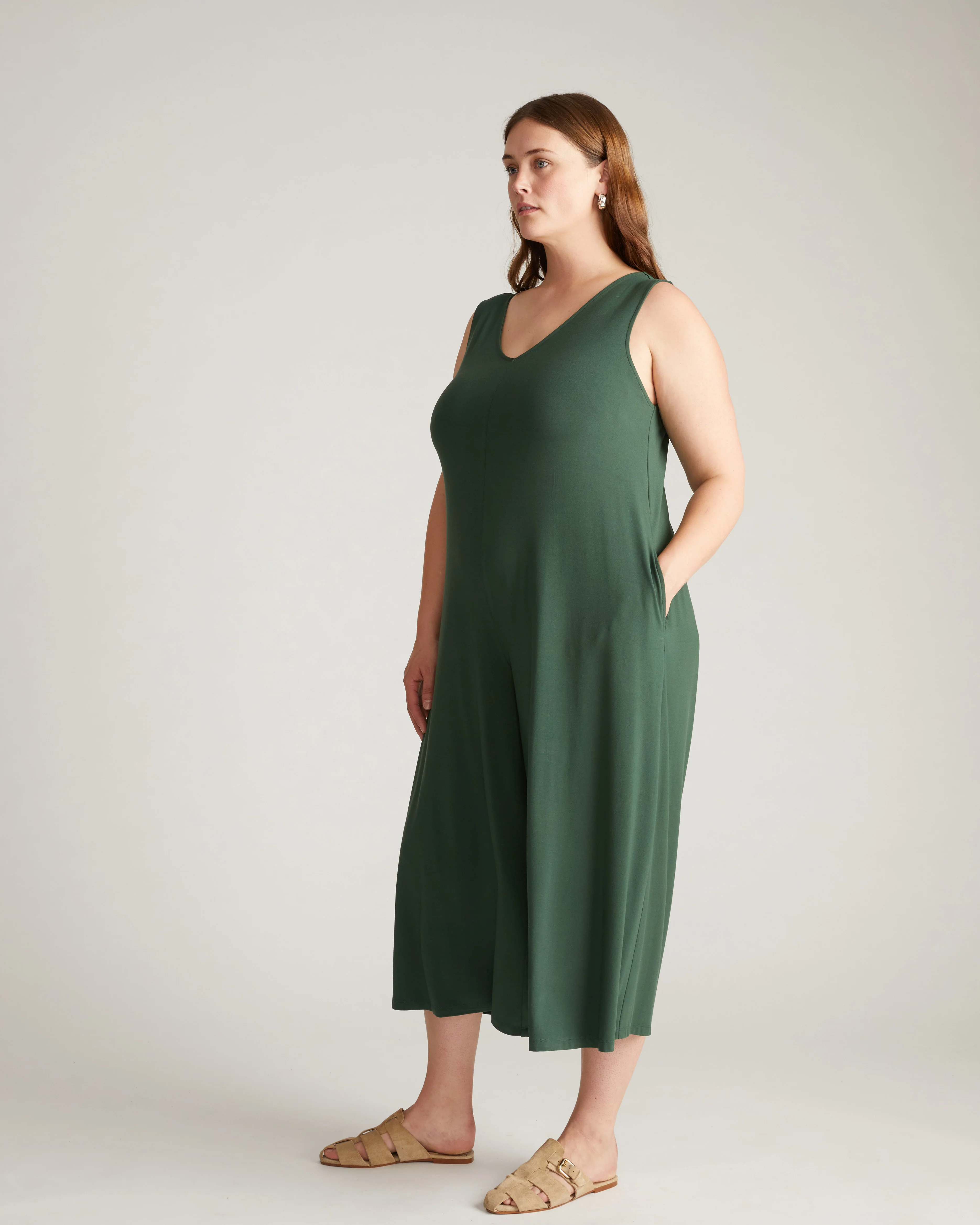 Sunny Divine Jersey Jumpsuit - Conifer - Image 6