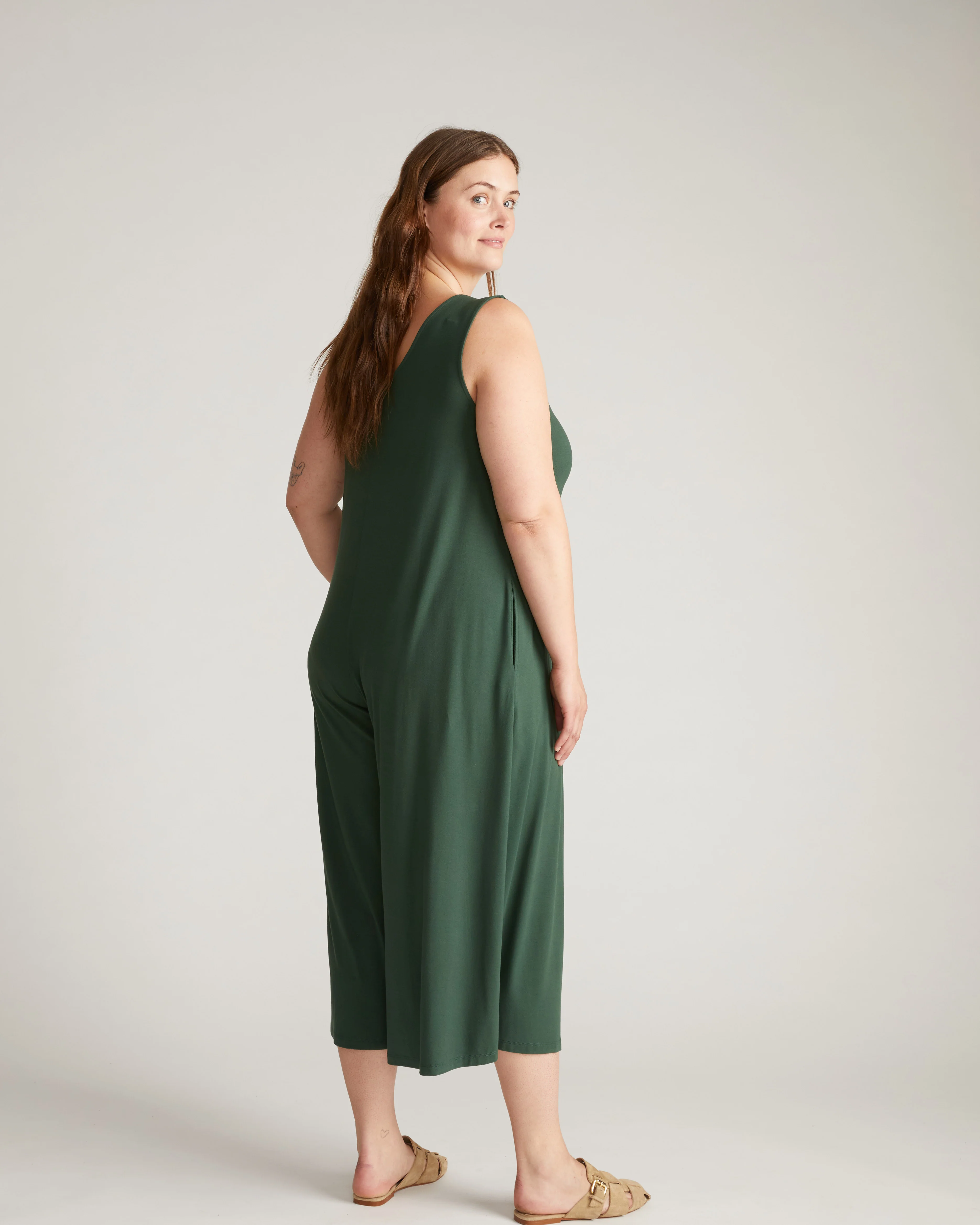 Sunny Divine Jersey Jumpsuit - Conifer - Image 7