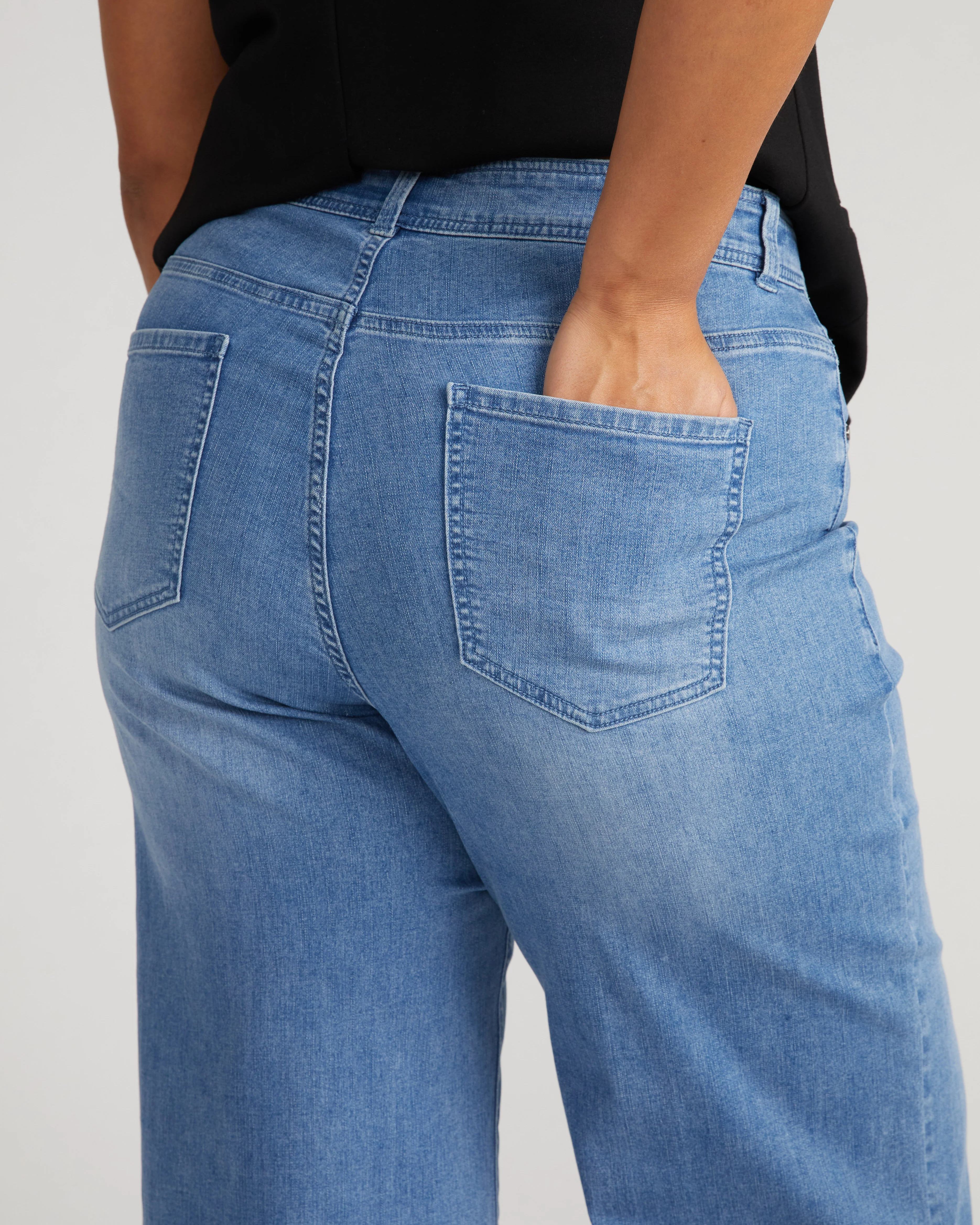 Taylor ComfortDenim Trouser Jeans - Brazil Blue - Image 2