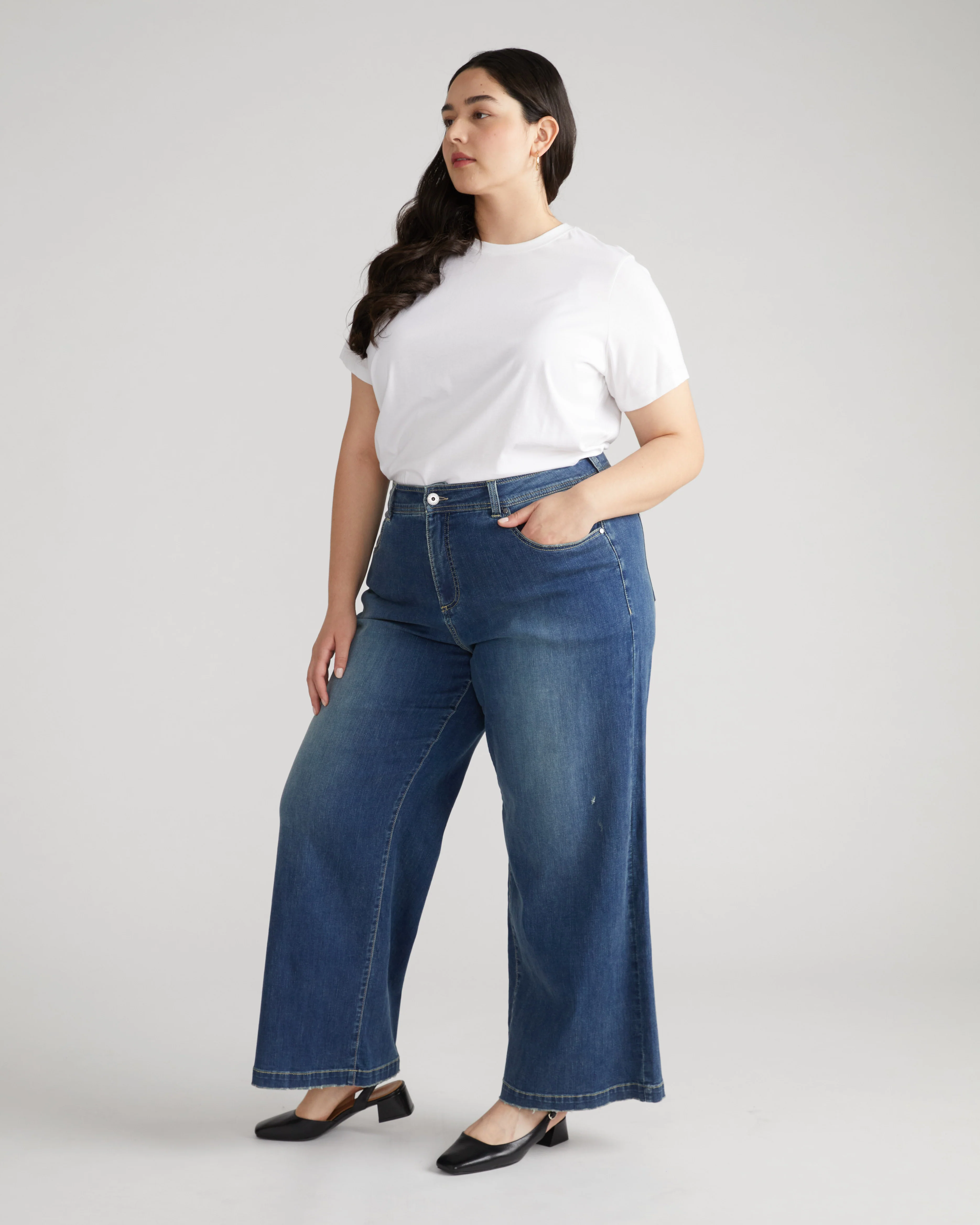 Taylor ComfortDenim Trouser Jeans - Seychelles Blue - Image 2