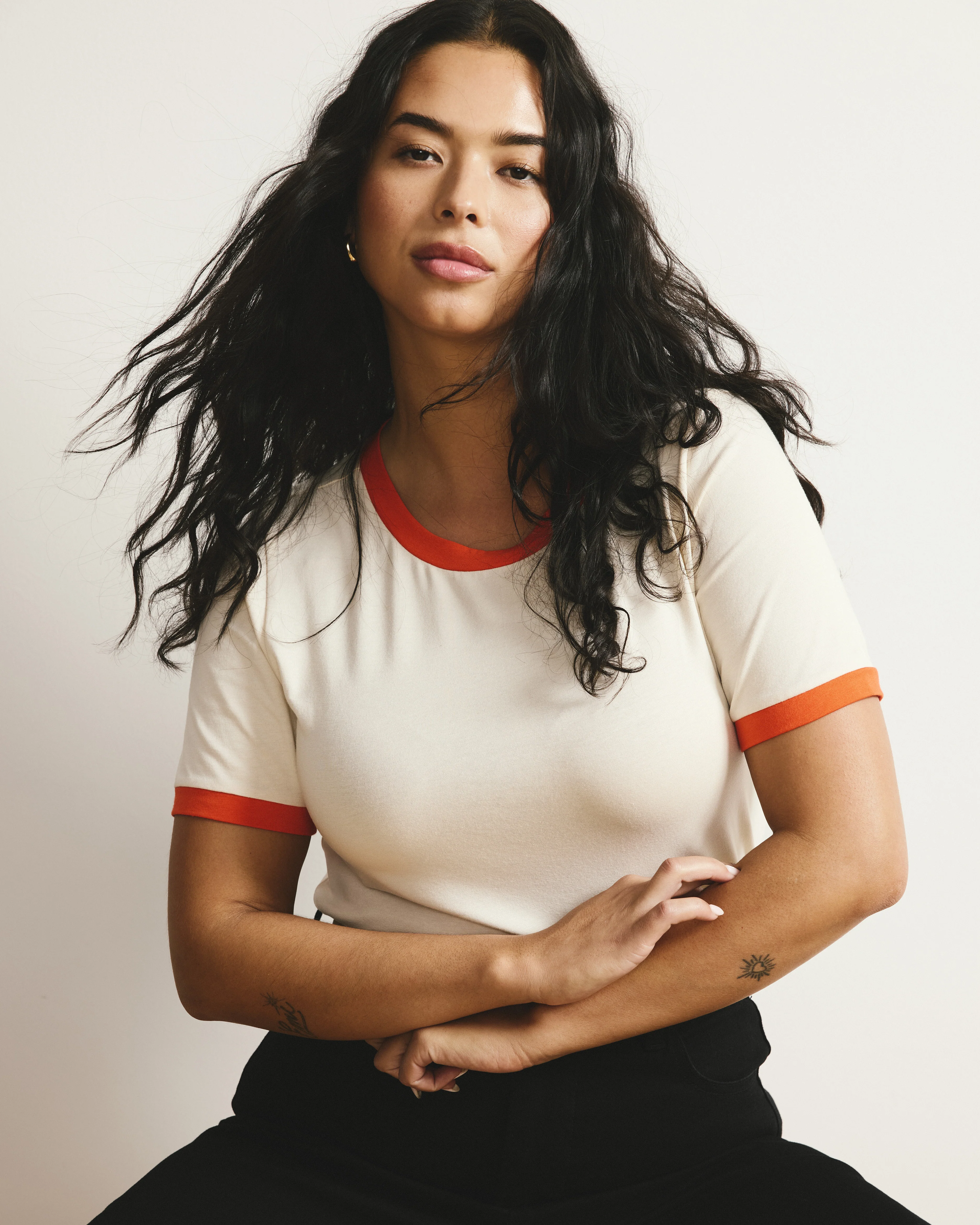 Tee Rex - Chamomile/Poppy Trim - Image 4