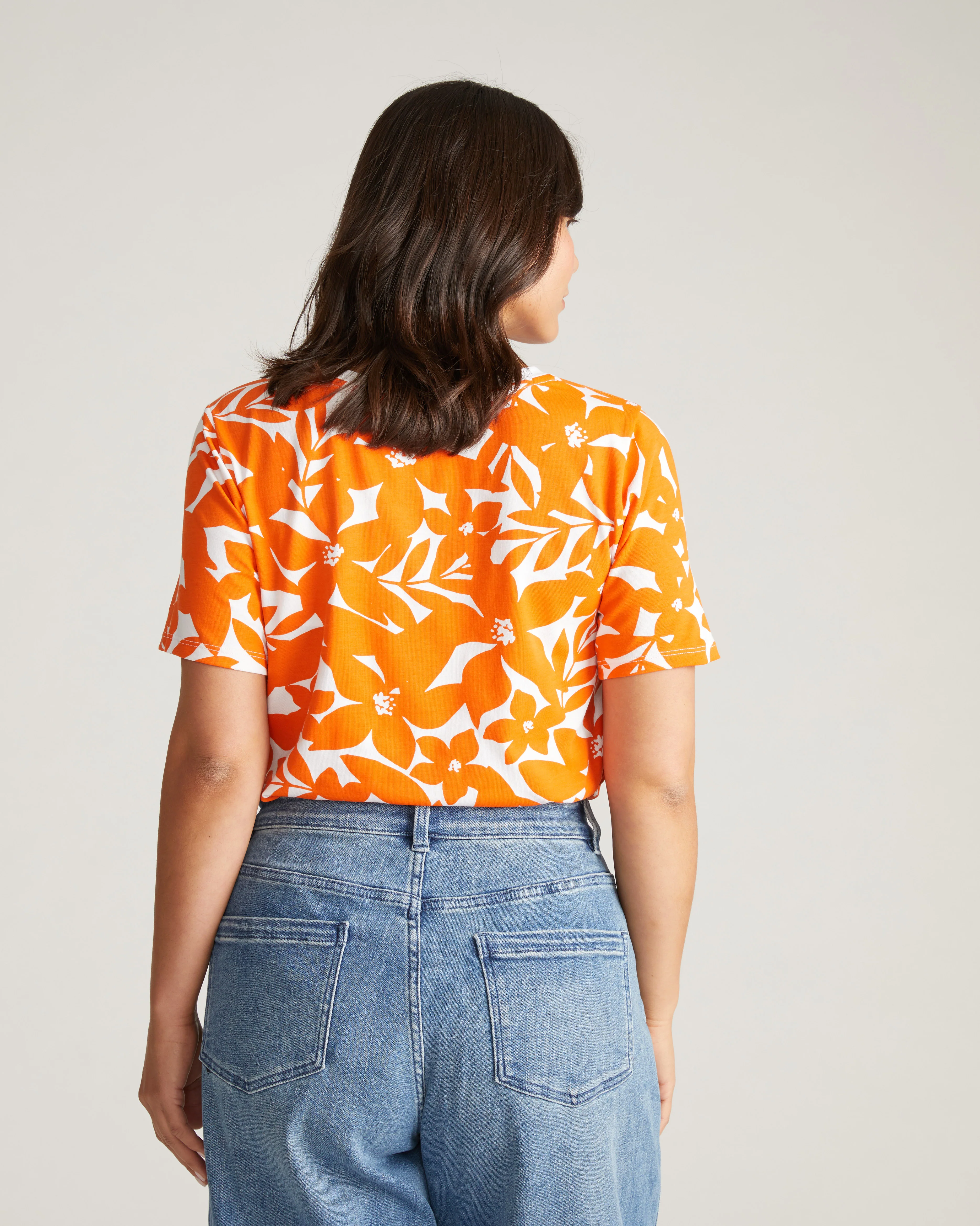 Tee Rex - Petal Palette Print in Arancia - Image 3