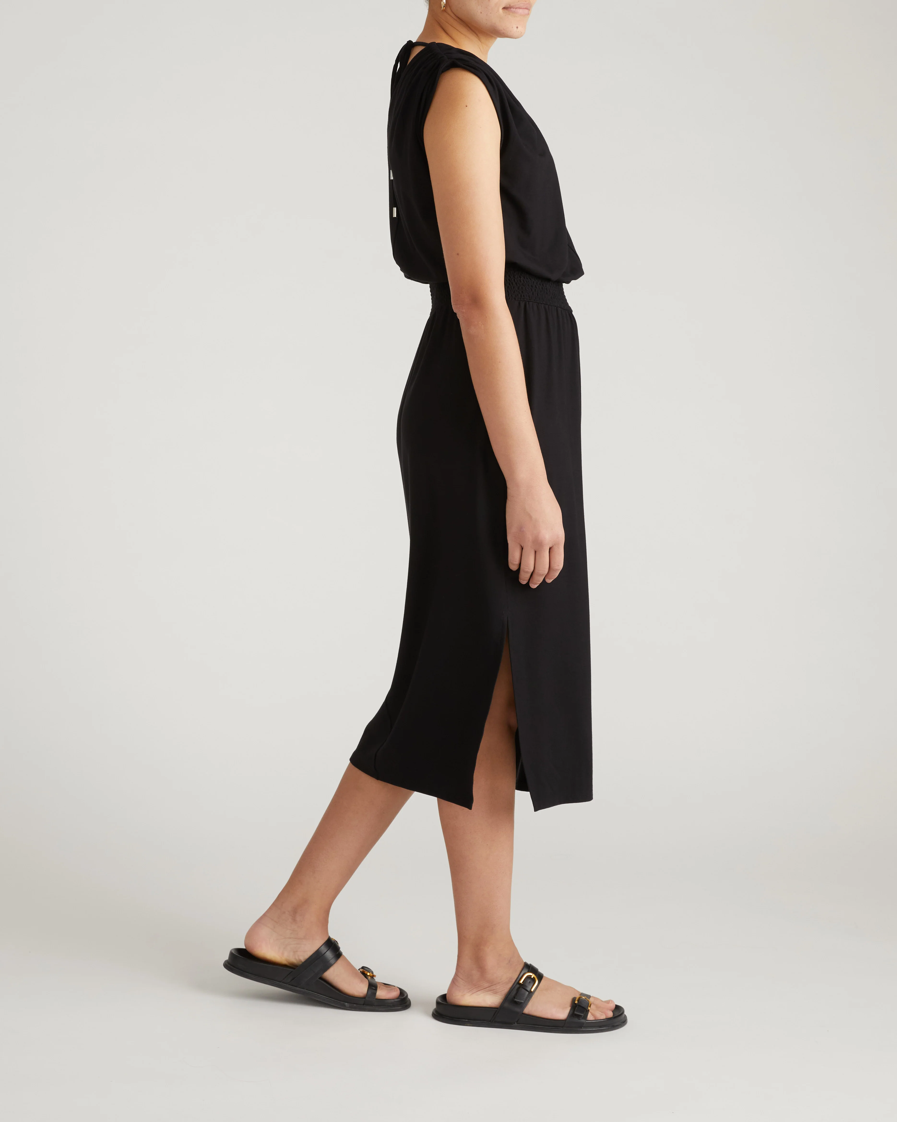 Tish Divine Jersey Kaftan - Black - Image 5