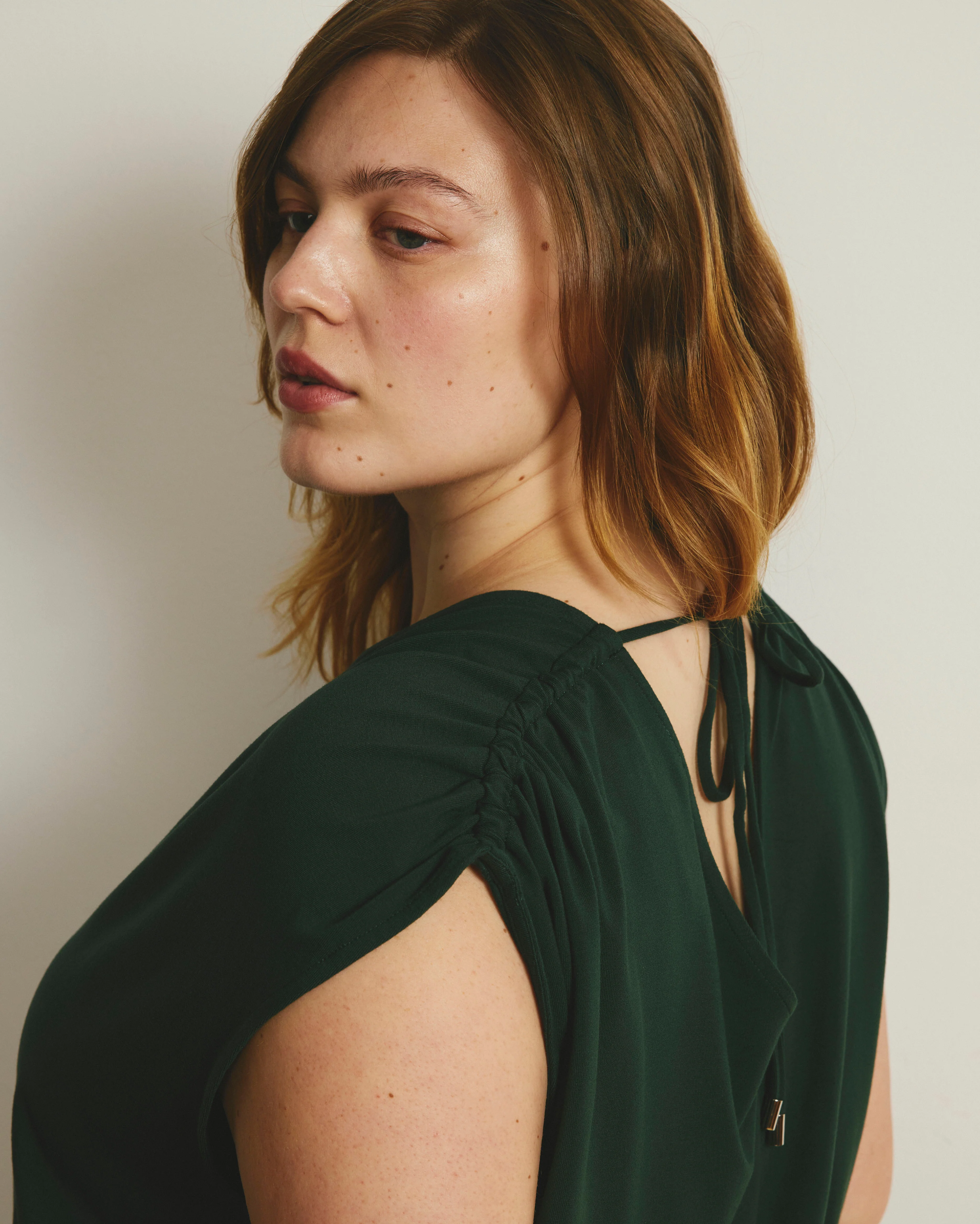 Tish Divine Jersey Kaftan - Conifer - Image 5