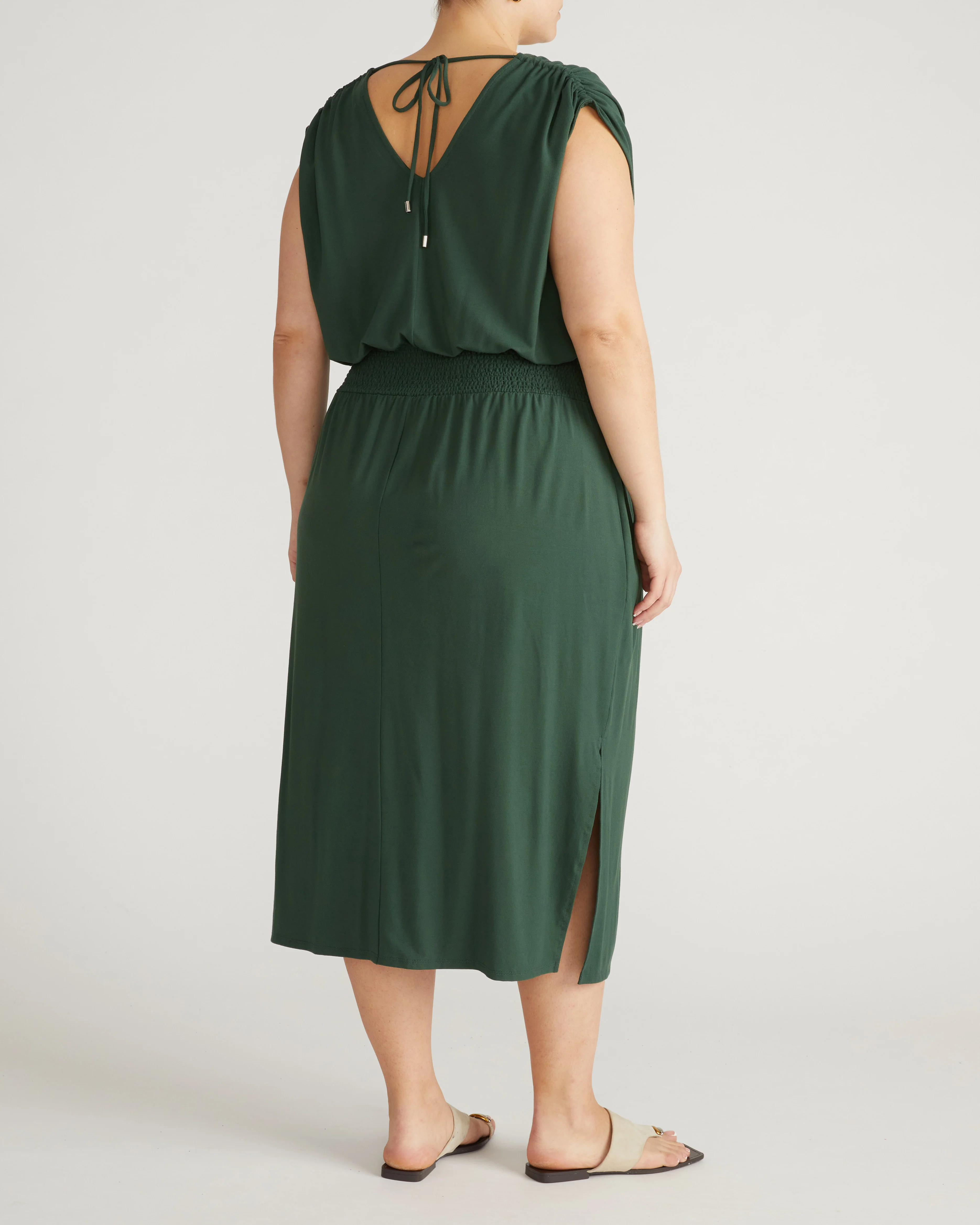 Tish Divine Jersey Kaftan - Conifer - Image 8