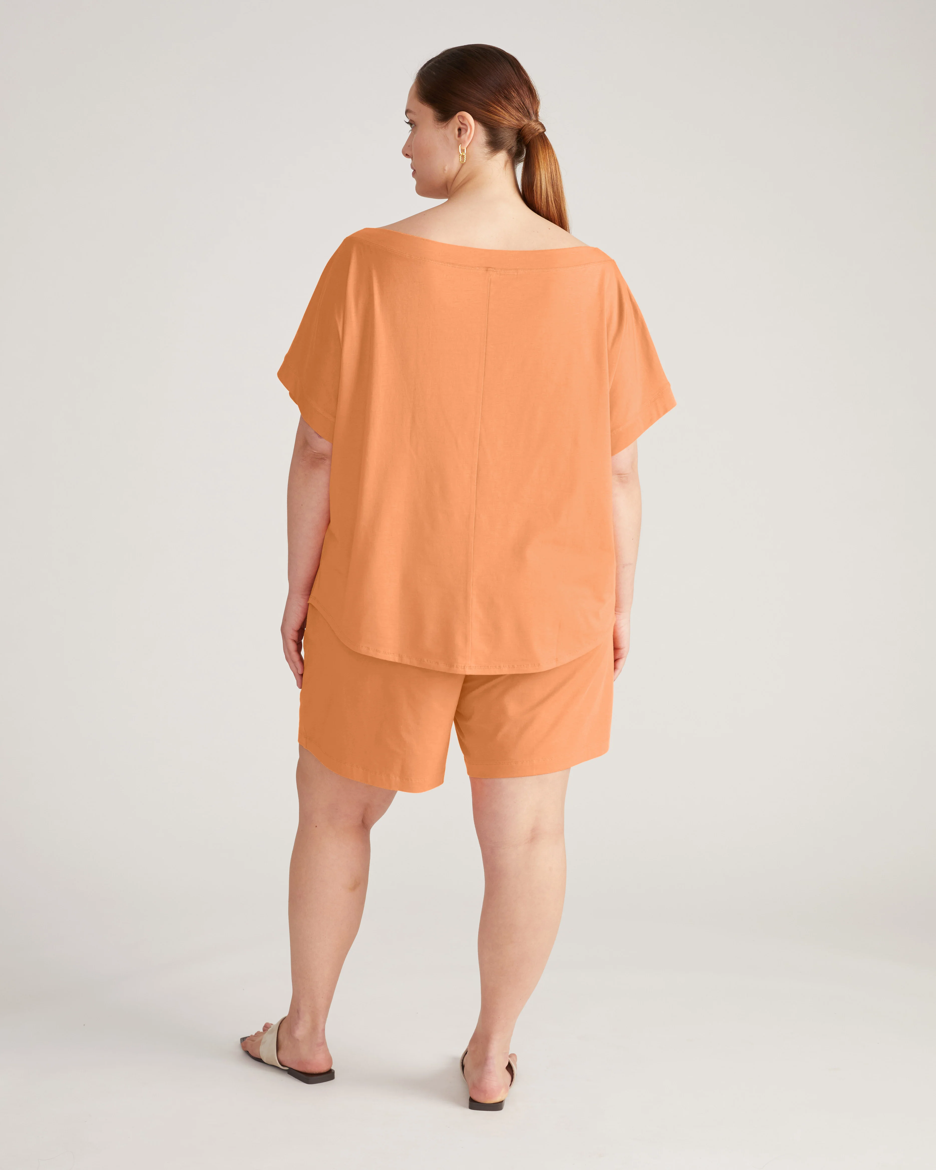 UltimateS Dolci Short Sleeve Top - Melon - Image 3