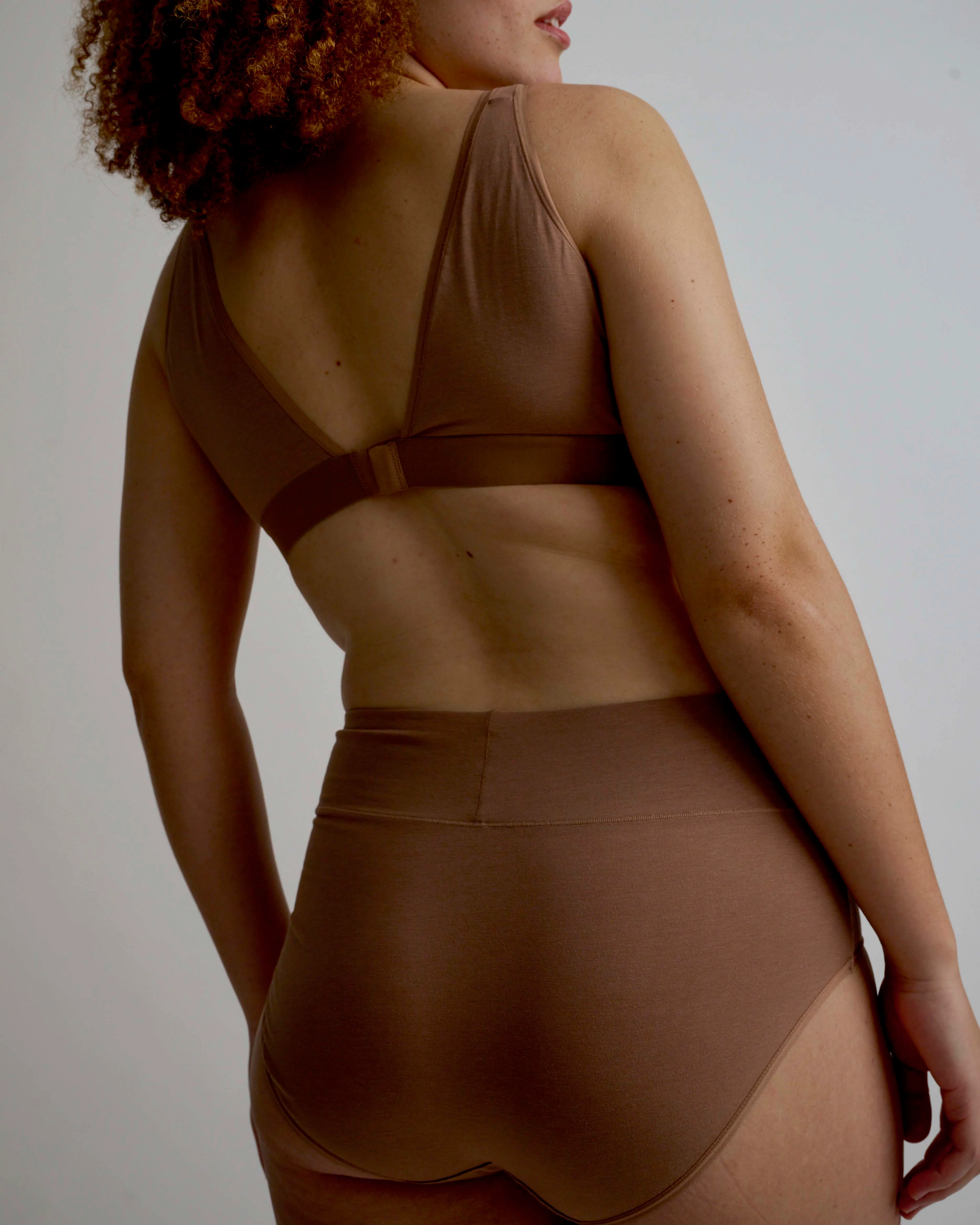 UltimateS Full Coverage High Rise Brief - Spice - Image 4