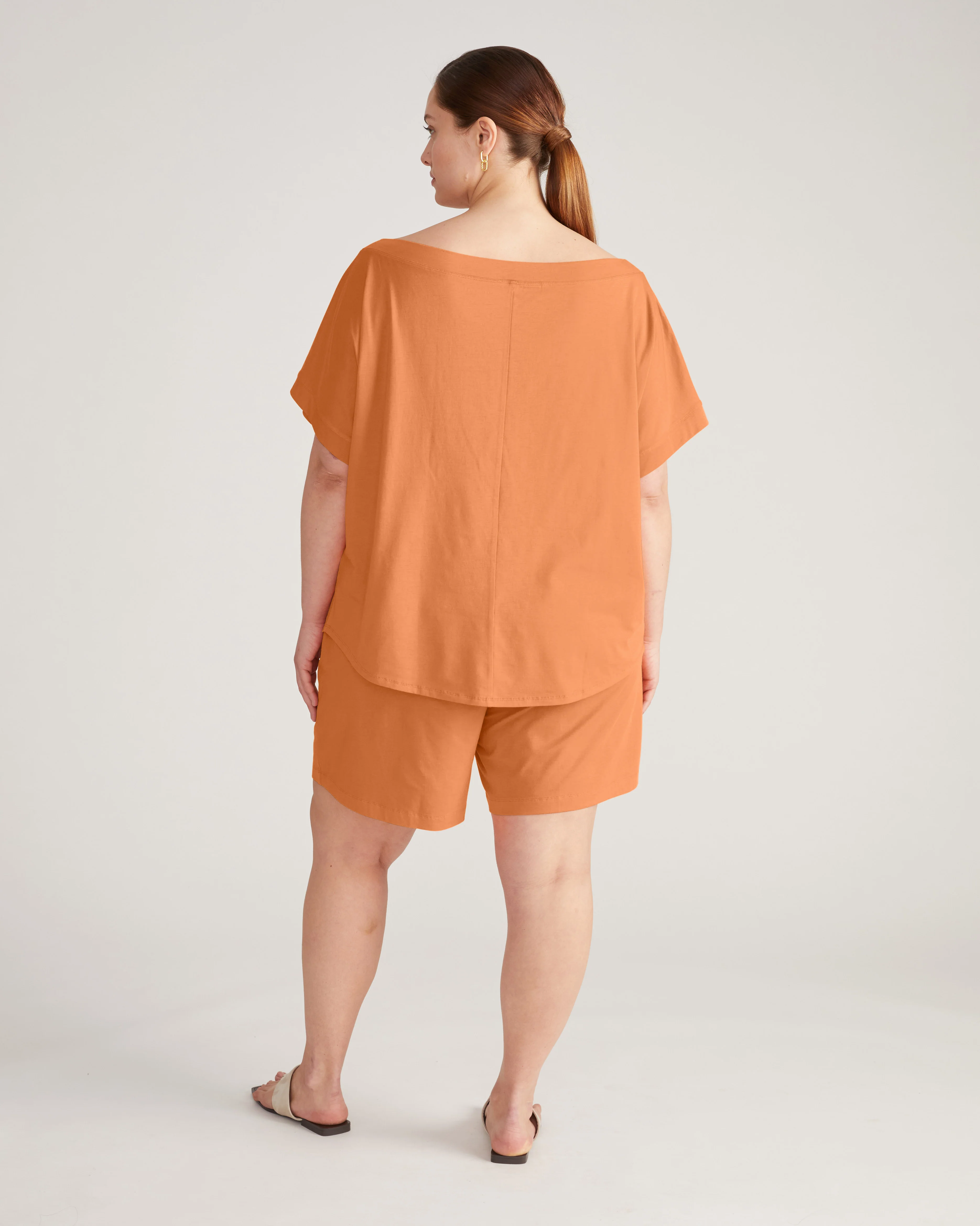 UltimateS Lorelai Lounge Shorts - Melon - Image 2