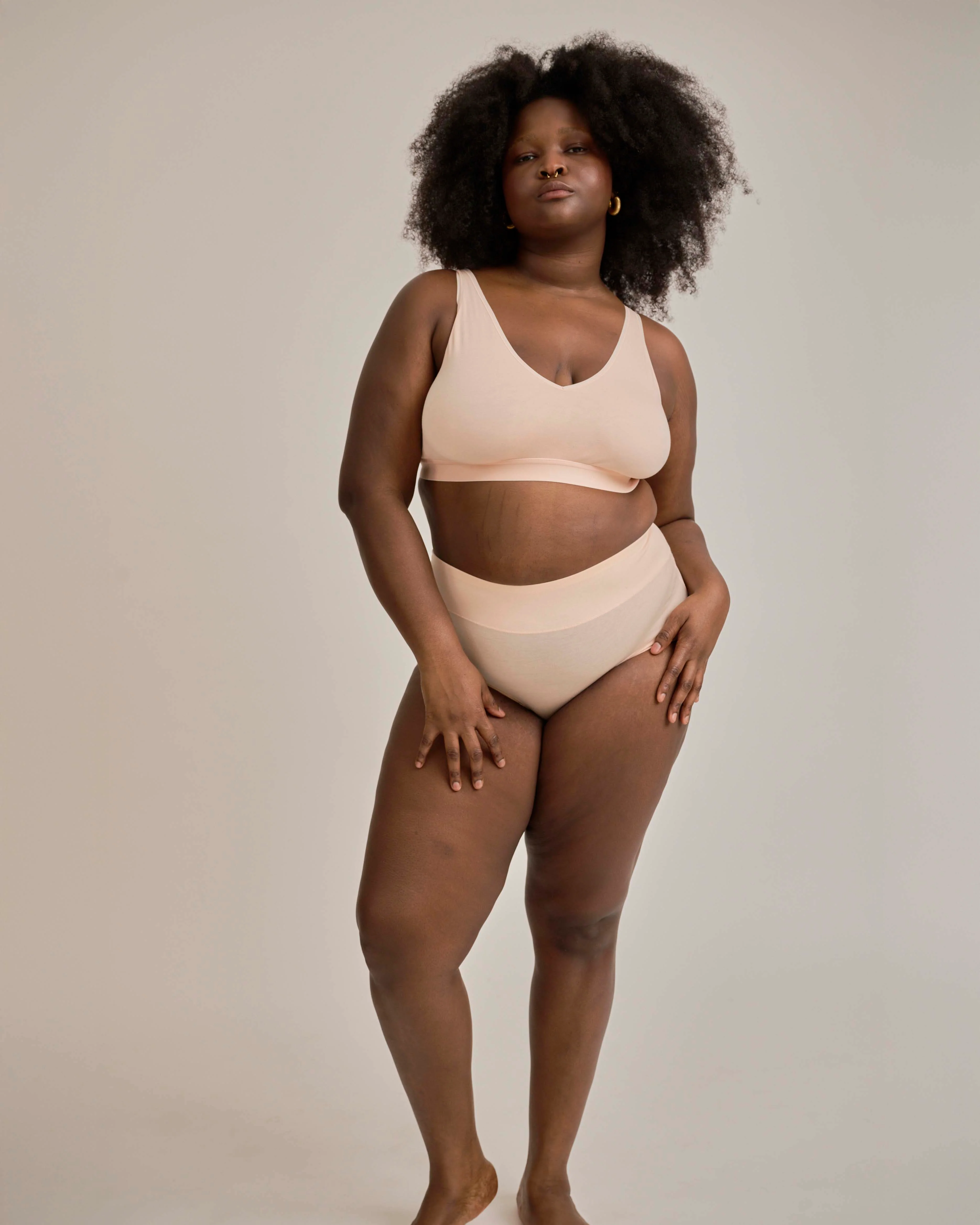 UltimateS Lounge Bra - Peach - Image 7