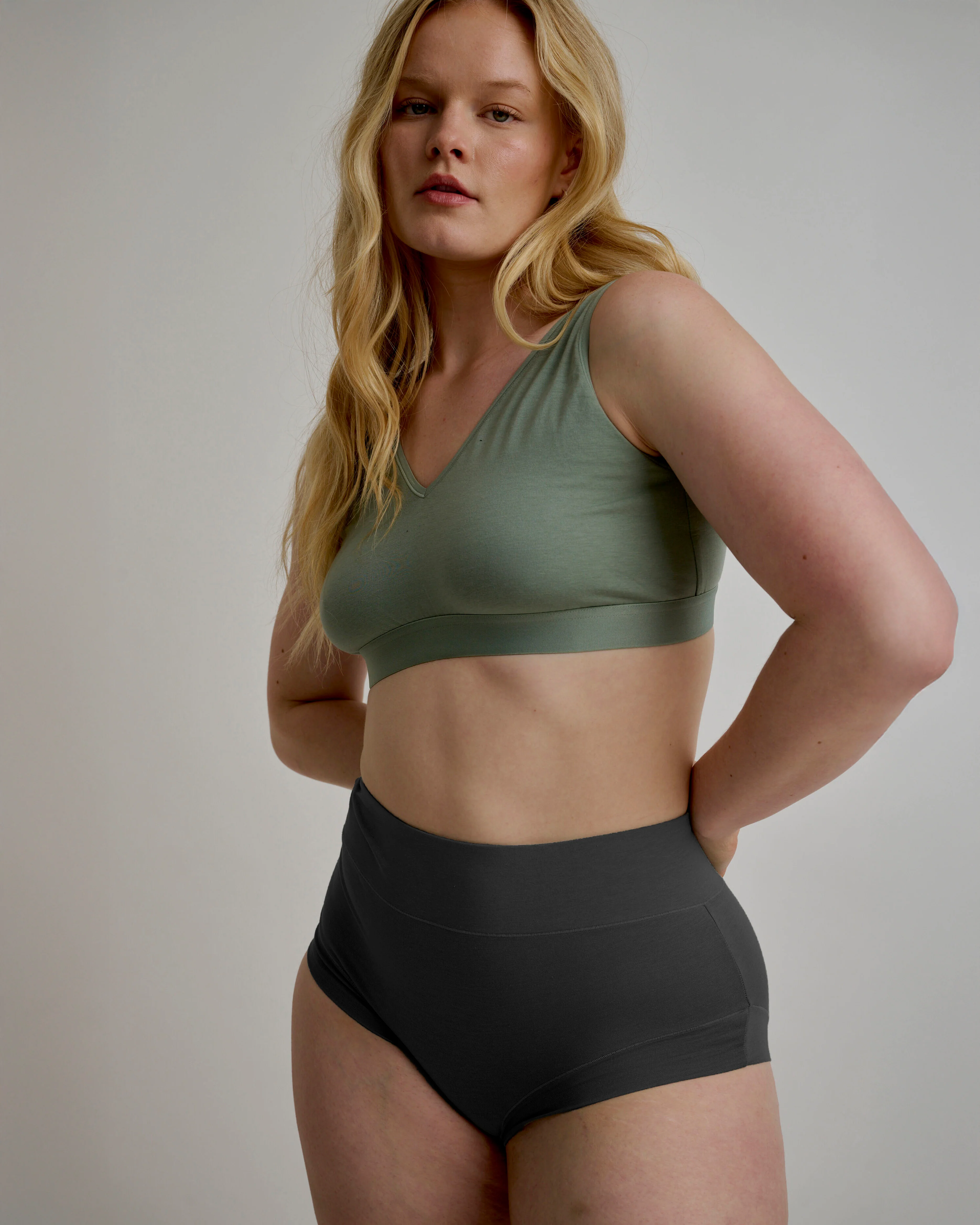 UltimateS Super Full Coverage High Rise Brief - Black - Image 3