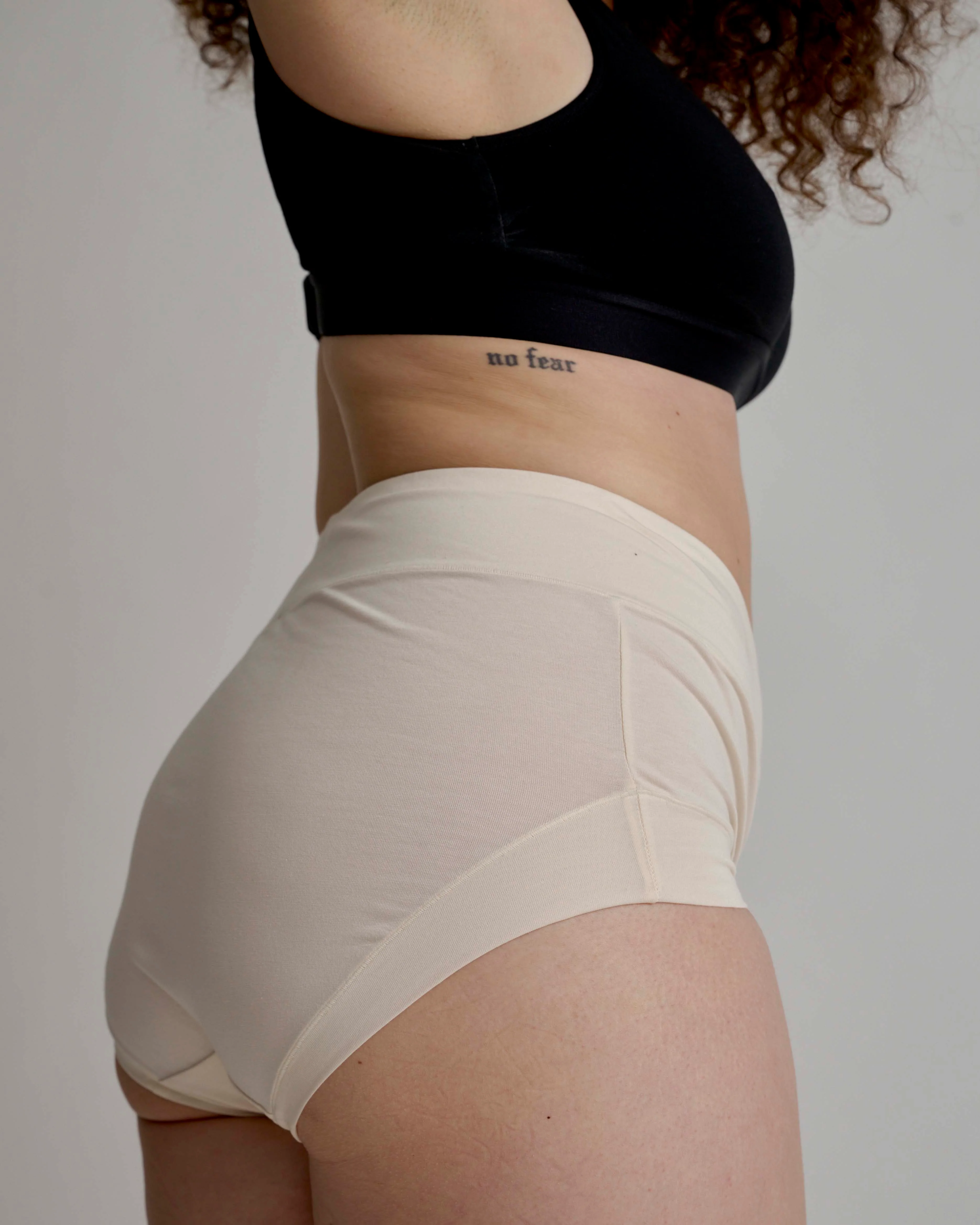 UltimateS Super Full Coverage High Rise Brief - Porcelain - Image 9